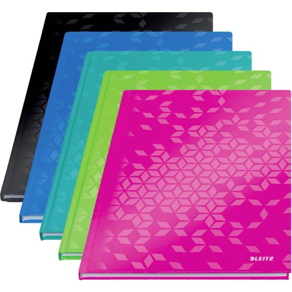 Leitz 46251036 Notizbuch liniert Blau Anzahl der Blätter: 80 DIN A4