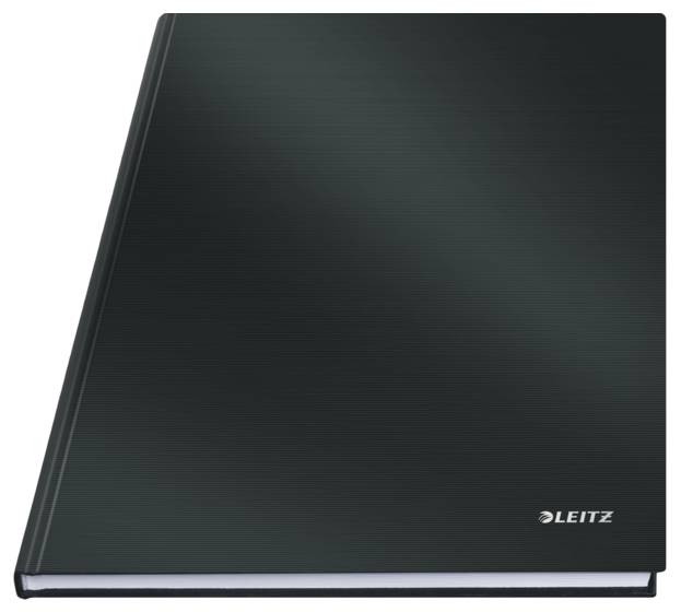Leitz 46650095 Notizbuch liniert Schwarz Anzahl der Blätter: 80 DIN A4