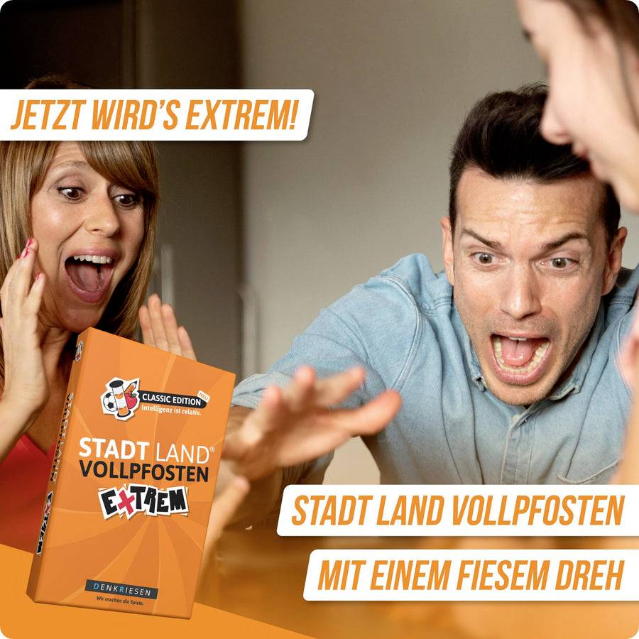 D&R Denkriesen STADT LAND VOLLPFOSTEN® Extrem Classic 4260528096626 Anzahl Spieler (max.): 6