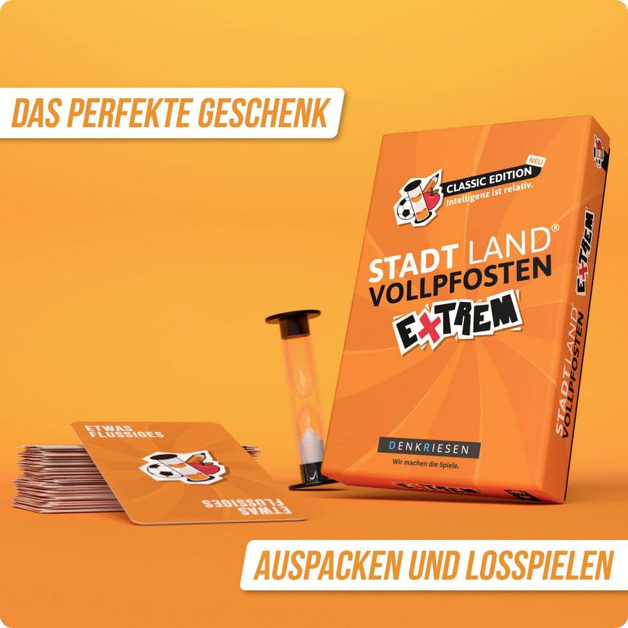D&R Denkriesen STADT LAND VOLLPFOSTEN® Extrem Classic 4260528096626 Anzahl Spieler (max.): 6