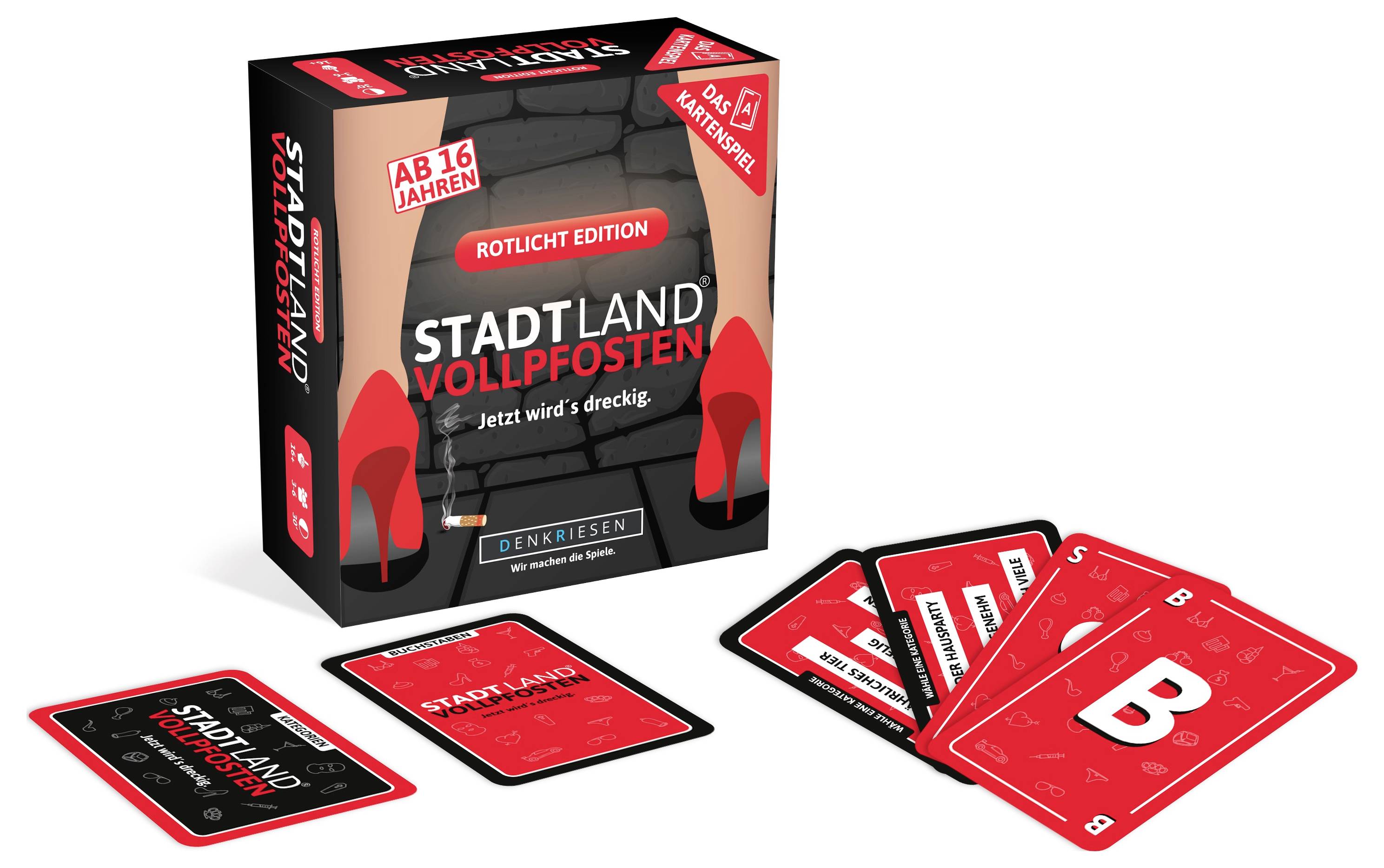 D&R Denkriesen SLV - Das Kartenspiel Rotlicht DEN09053 Anzahl Spieler (max.): 6