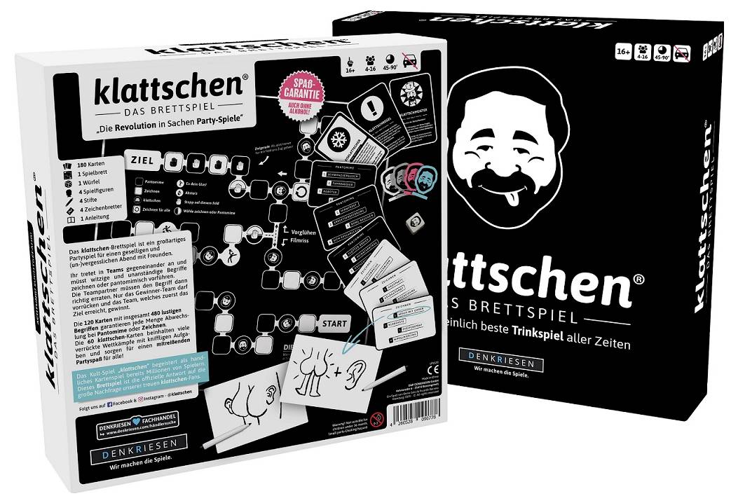 D&R Denkriesen klattschen - DAS BRETTSPIEL DEN09077 Anzahl Spieler (max.): 16