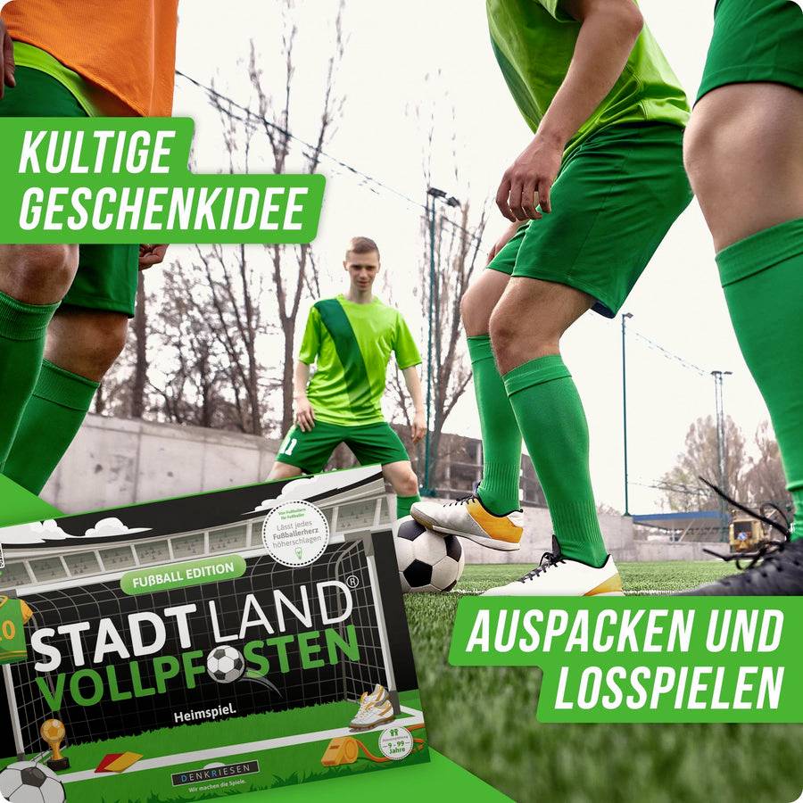D&R Denkriesen STADT LAND VOLLPFOSTEN®- Fußball Edition 4260528094677 Anzahl Spieler (max.): 50
