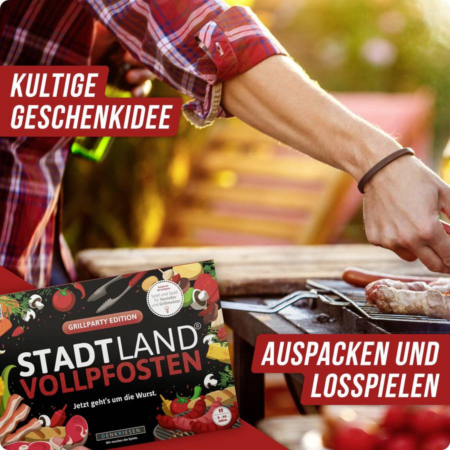 D&R Denkriesen STADT LAND VOLLPFOSTEN® Grillparty 4260528094684 Anzahl Spieler (max.): 50