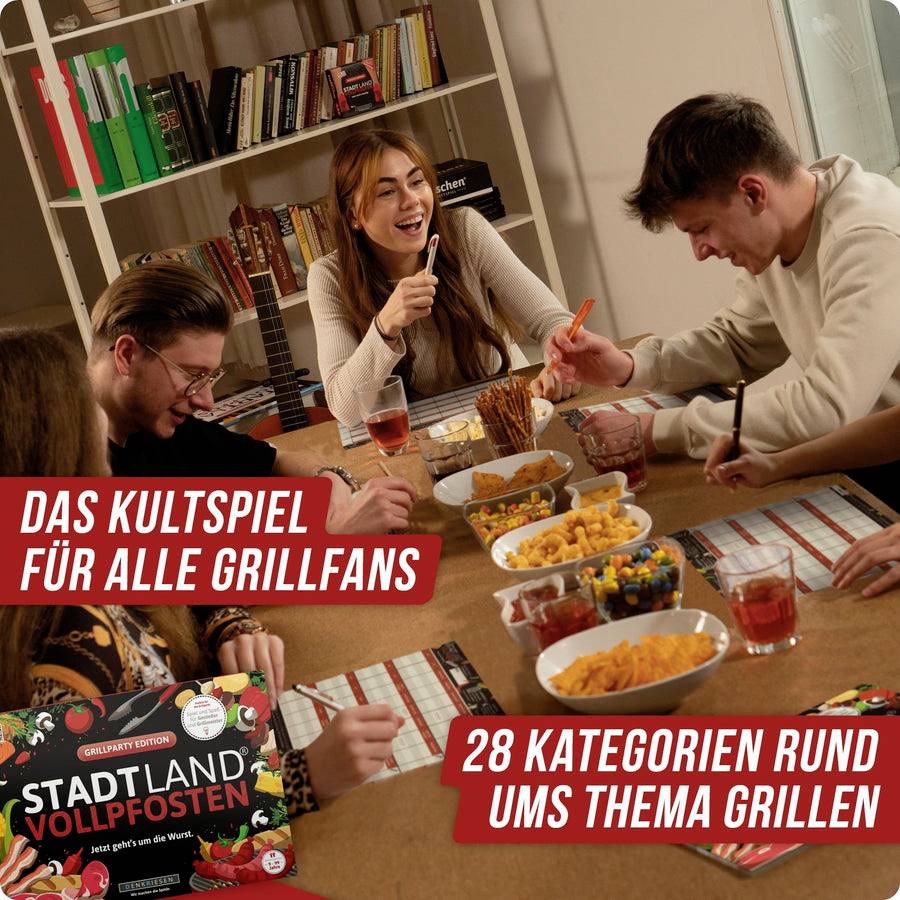 D&R Denkriesen STADT LAND VOLLPFOSTEN® Grillparty 4260528094684 Anzahl Spieler (max.): 50
