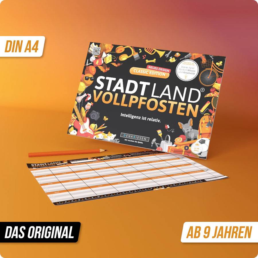 D&R Denkriesen STADT LAND VOLLPFOSTEN® Classic A4 4260528094974 Anzahl Spieler (max.): 50