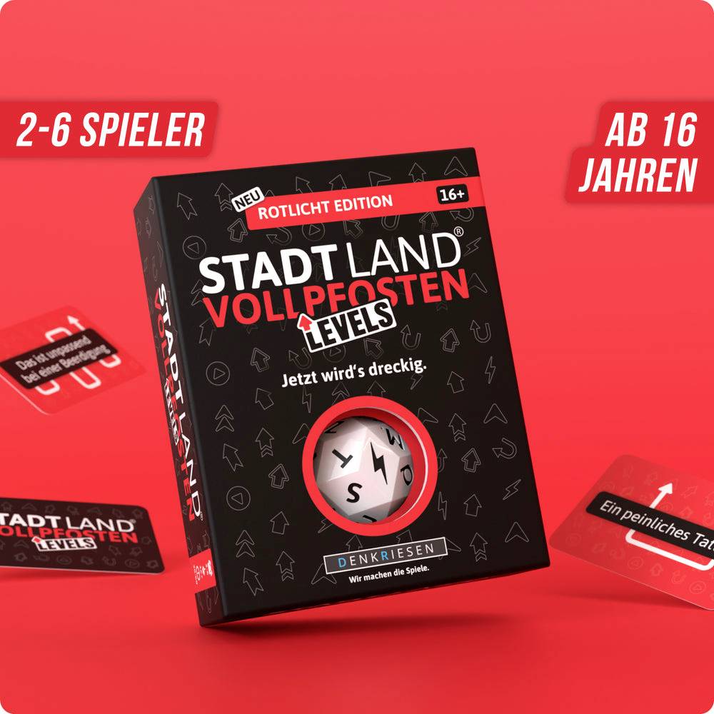 D&R Denkriesen STADT LAND VOLLPFOSTEN Levels Rotlicht 102207 Anzahl Spieler (max.): 6