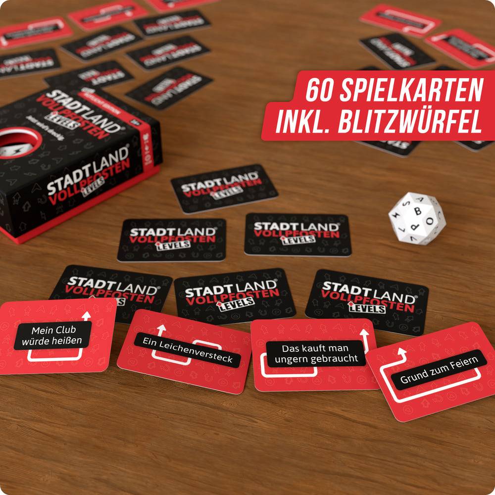 D&R Denkriesen STADT LAND VOLLPFOSTEN Levels Rotlicht 102207 Anzahl Spieler (max.): 6