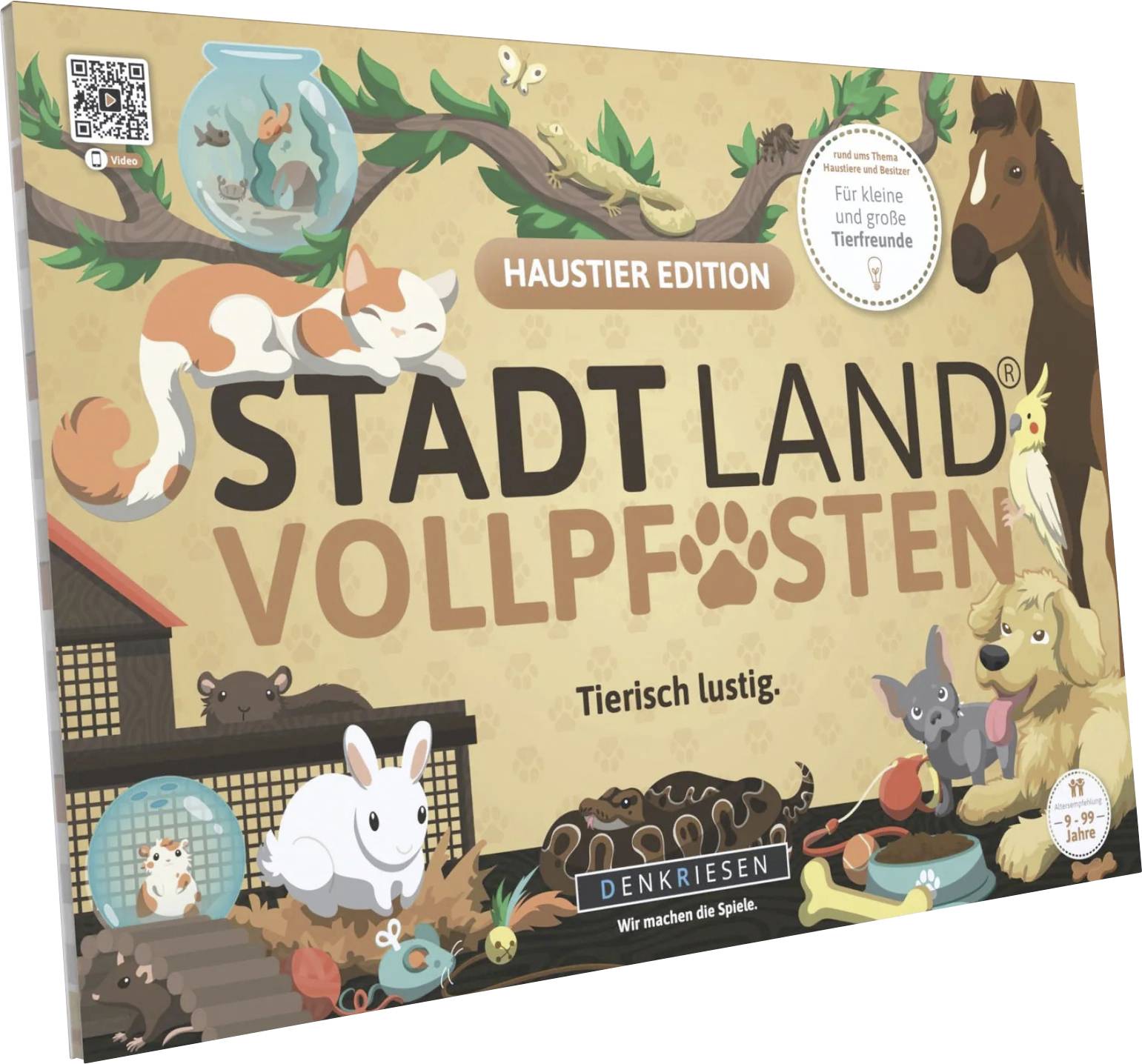 D&R Denkriesen STADT LAND VOLLPFOSTEN® Haustier Edition SL2025 Anzahl Spieler (max.): 50