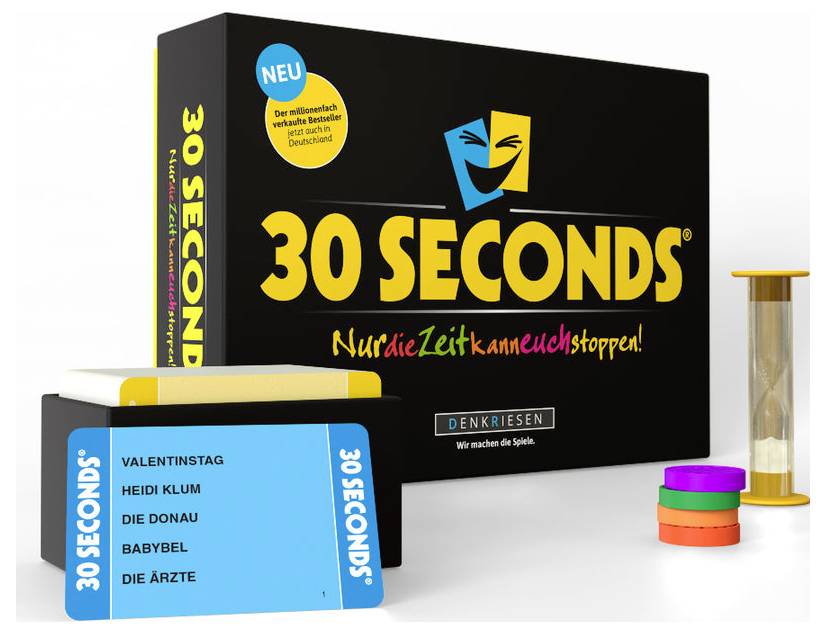 D&R Denkriesen 30 Seconds® Nur die Zeit kann euch stopp 4260528096251