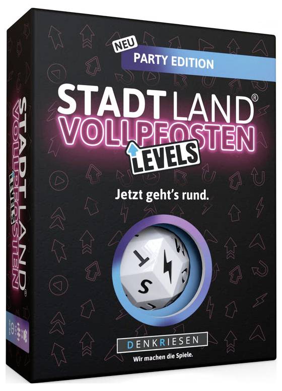 D&R Denkriesen STADT LAND VOLLPFOSTEN Levels Party 4260528097456 Anzahl Spieler (max.): 6