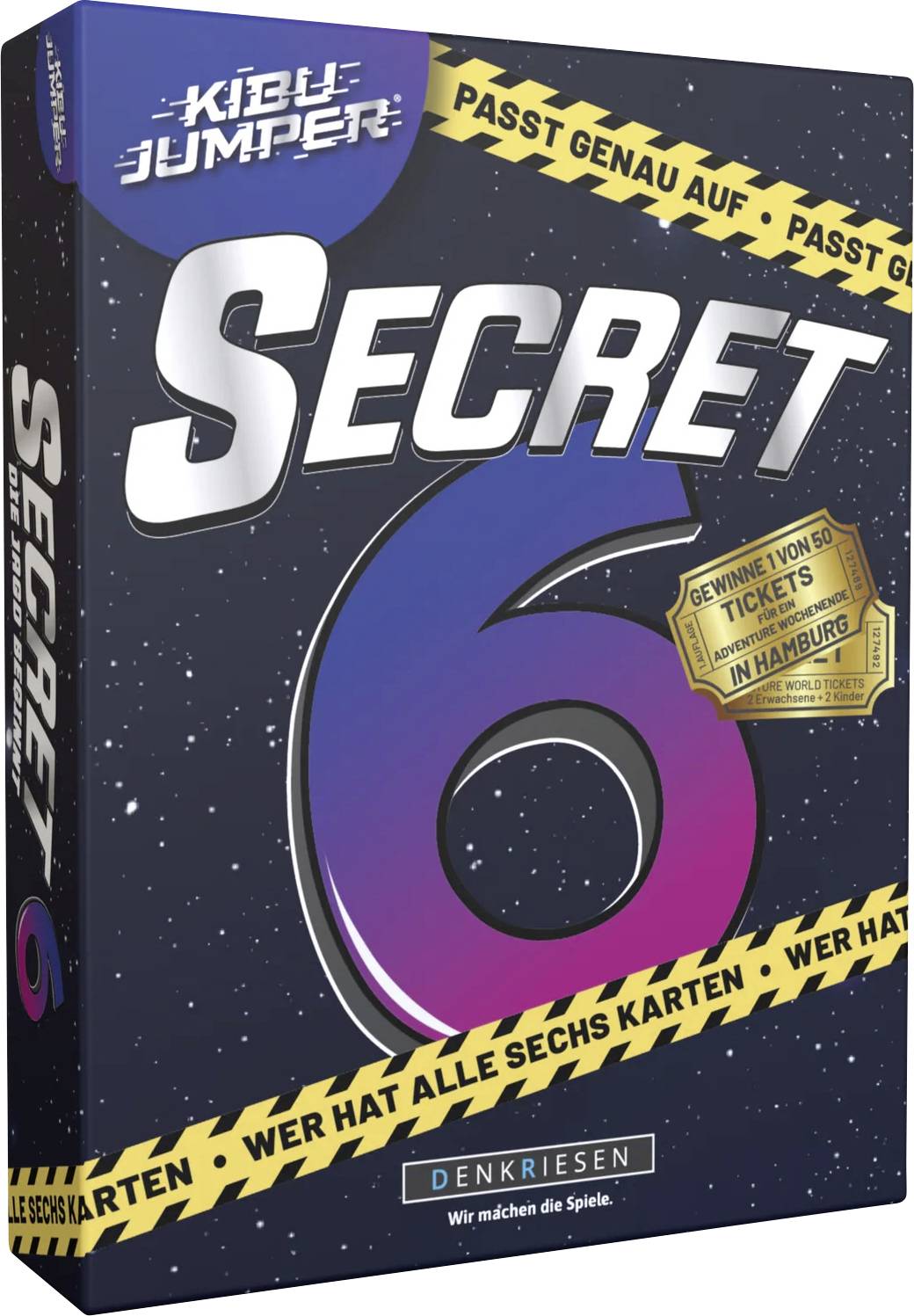 D&R Denkriesen KIBU JUMPER® Secret 6 Die Jagd beginnt KJ1001 Anzahl Spieler (max.): 6