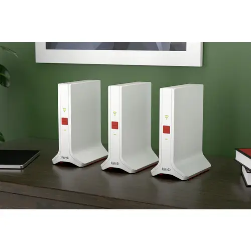 AVM WLAN Repeater FRITZ!Mesh Set 4200 3er-Set 20003107 LAN 10/100/1000MBit/s Mesh-fähig AVM WLAN Repeater FRITZ!Mesh Set 4200 3er-Set 20003107 LAN 10/100/1000MBit/s Mesh-fähig