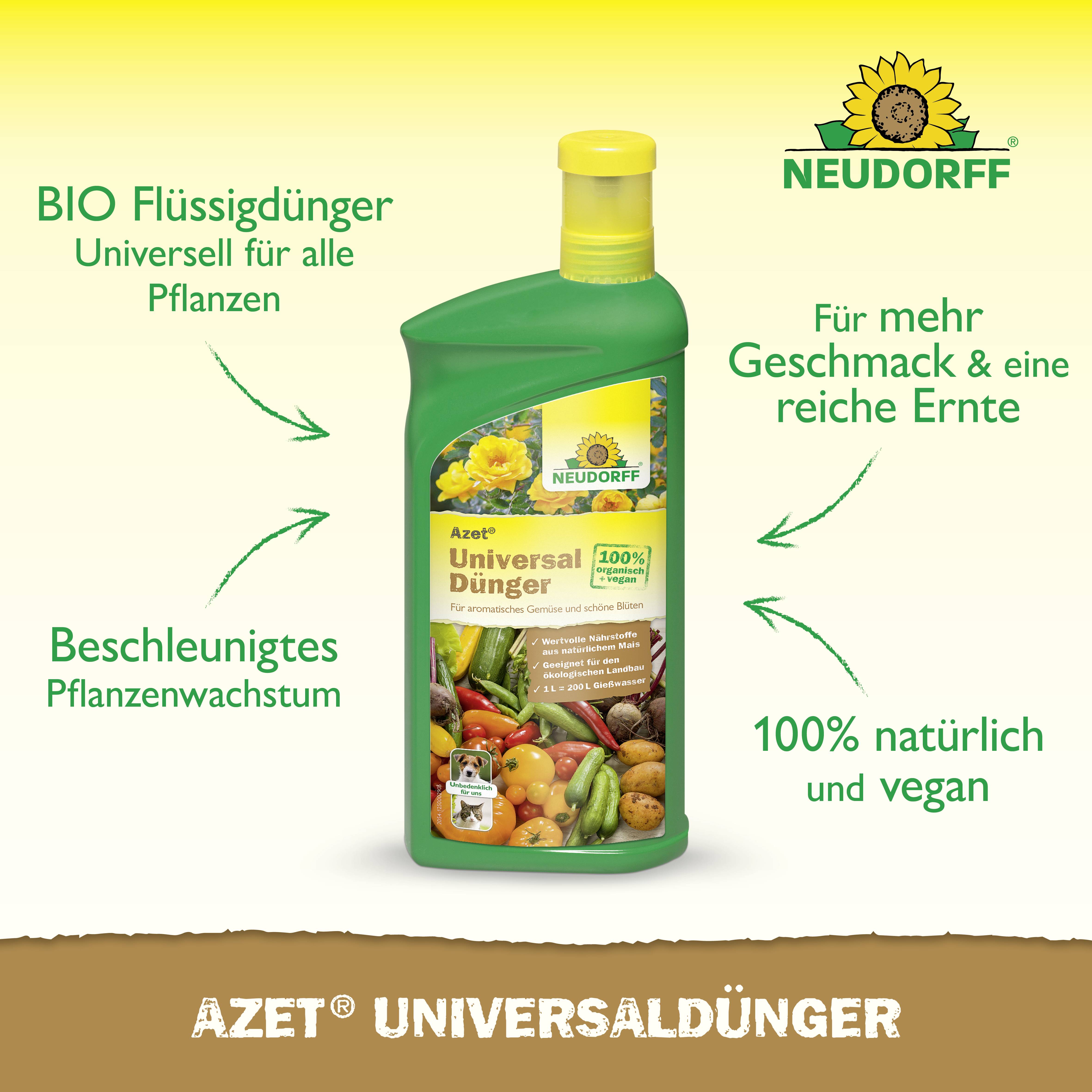 Neudorff 01423 Azet Universaldünger 1l