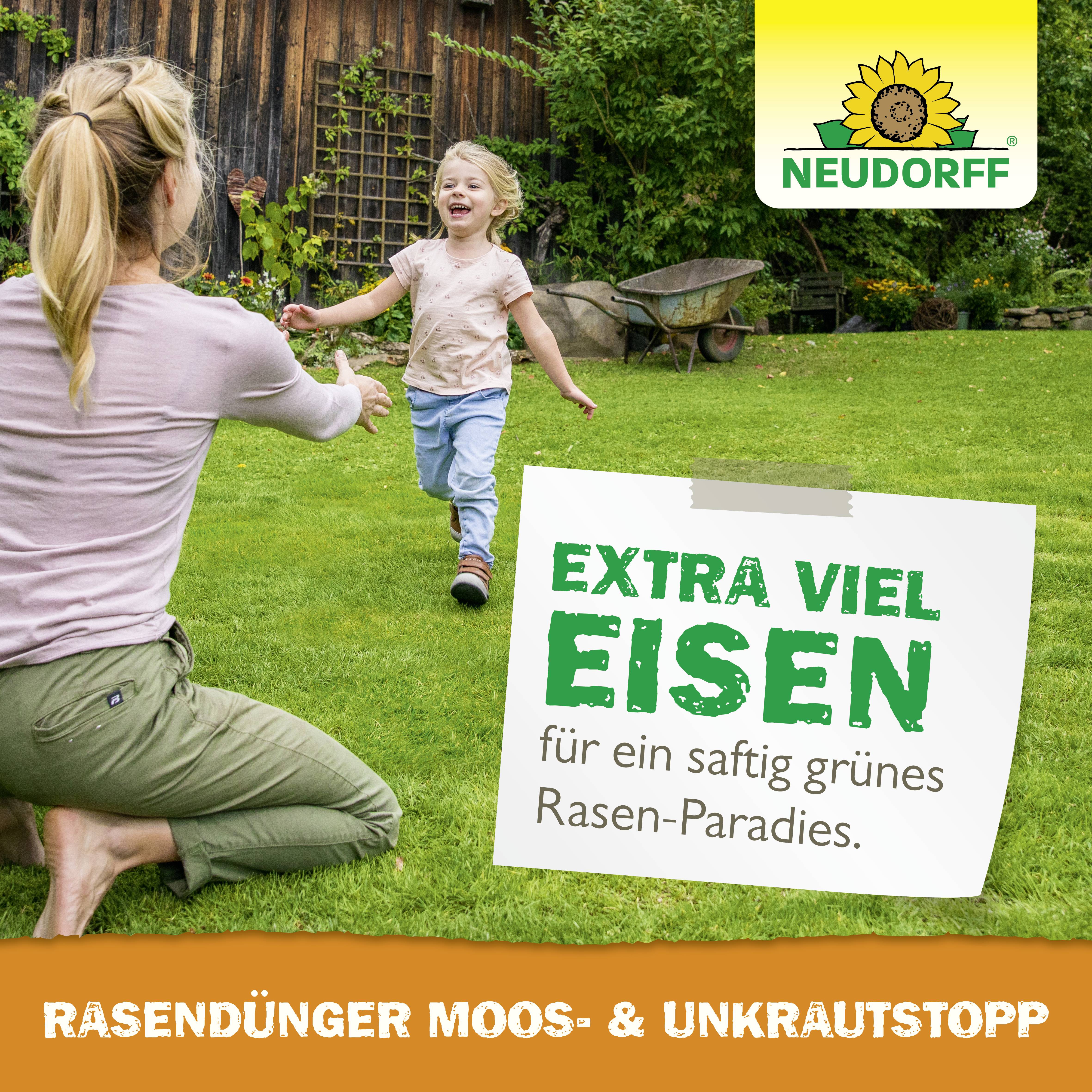 Neudorff 01281 Azet Rasendünger Moos- & Unkraut-Stopp 1l