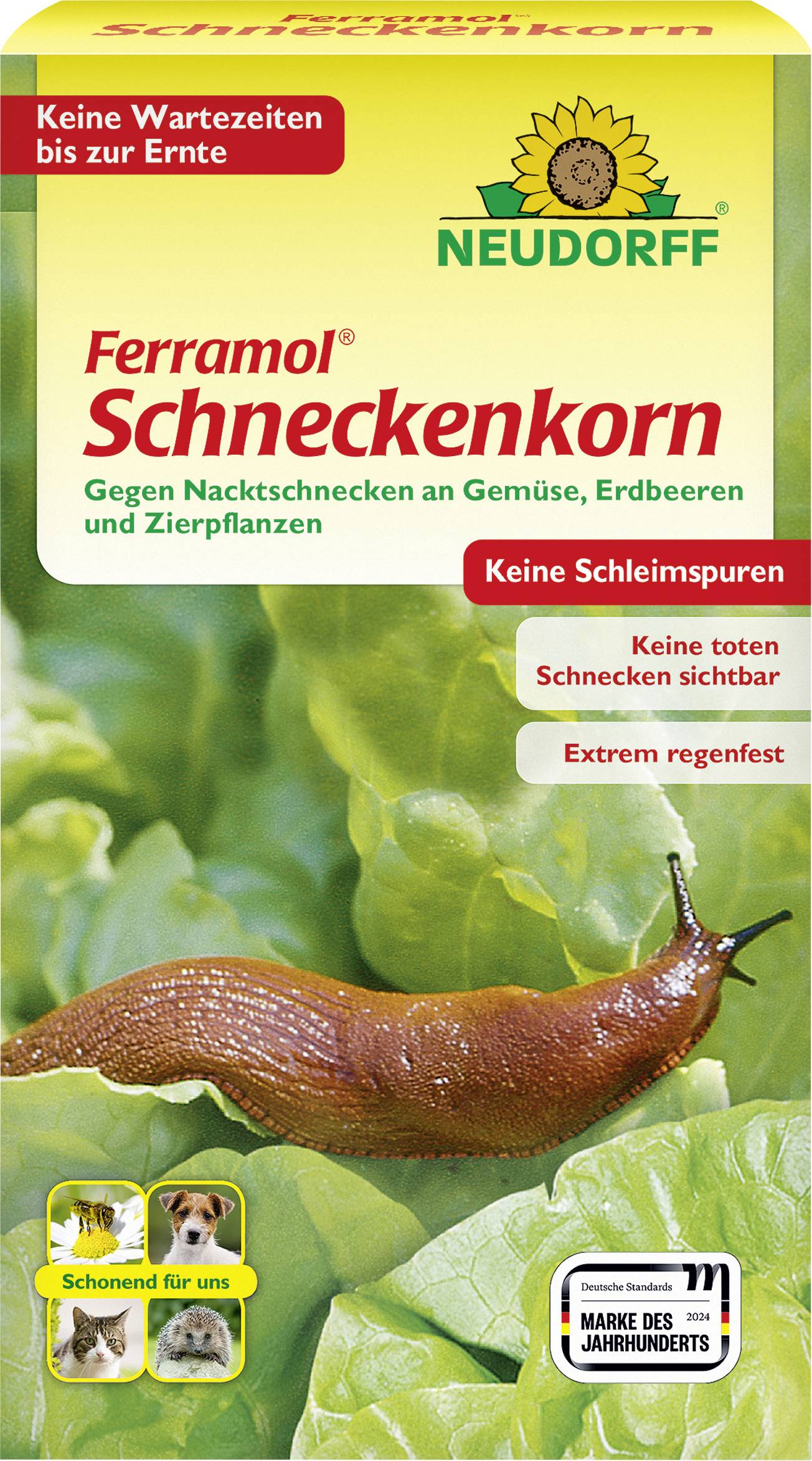 Neudorff 00671 Ferramol Schneckenkorn 500g