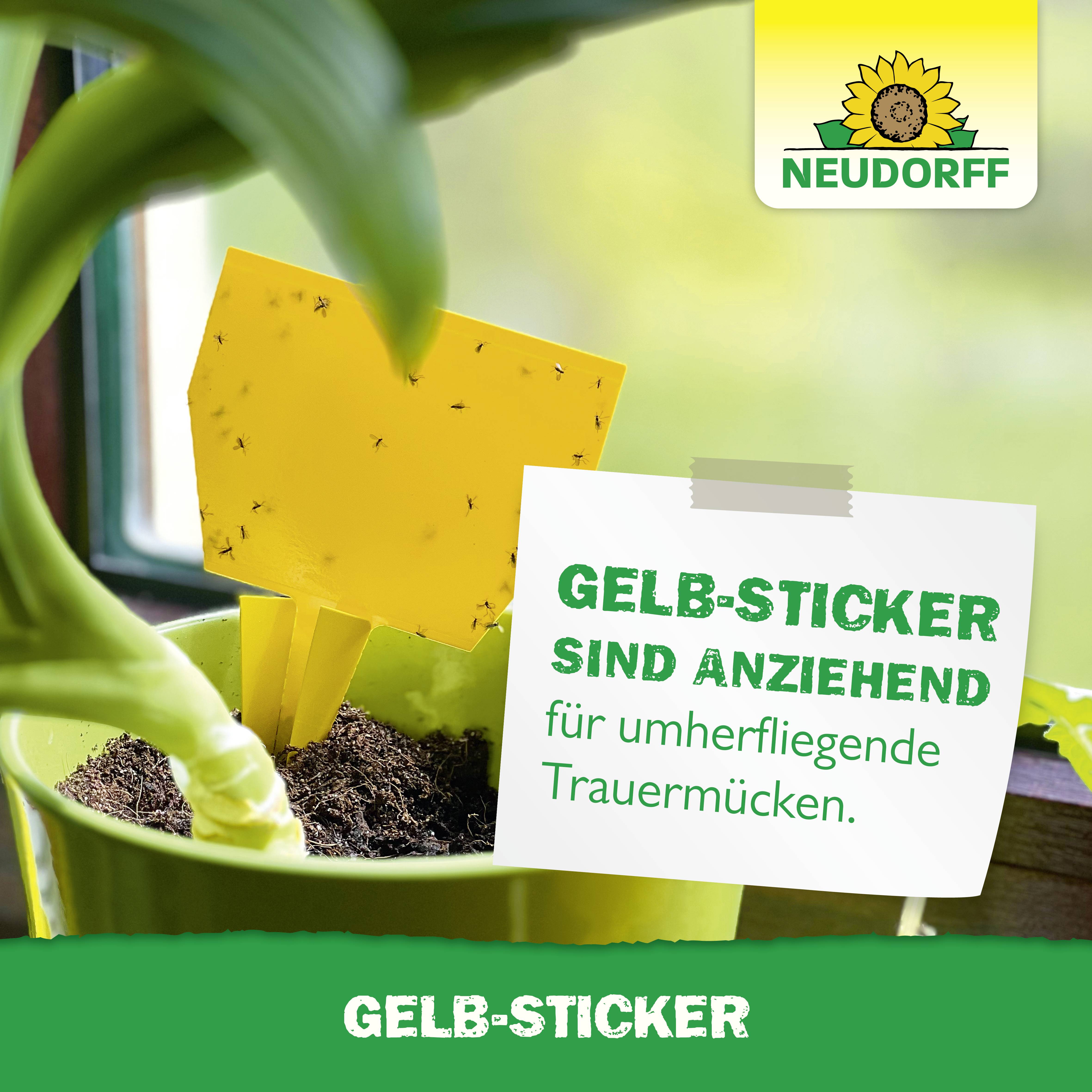 Neudorff 00318 Gelb-Sticker 10St.