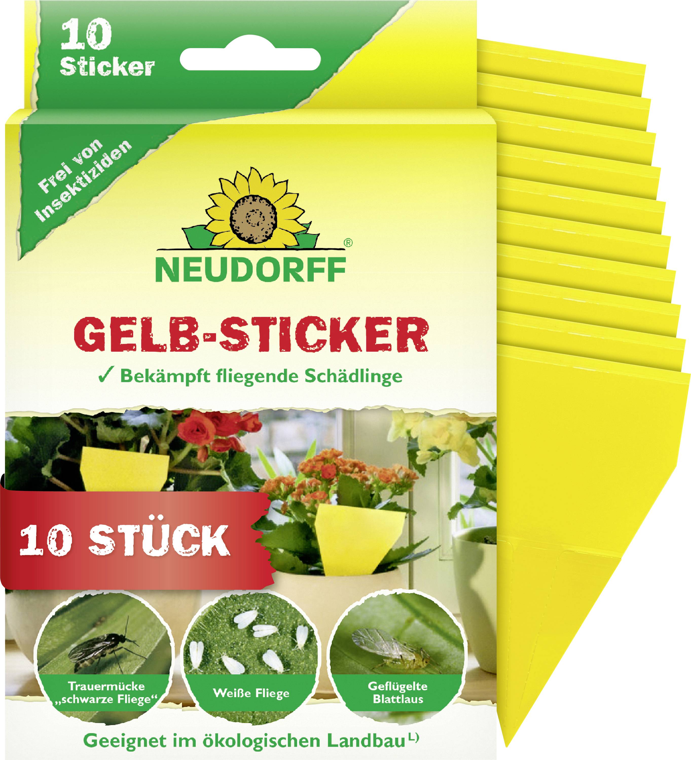 Neudorff 00318 Gelb-Sticker 10St.