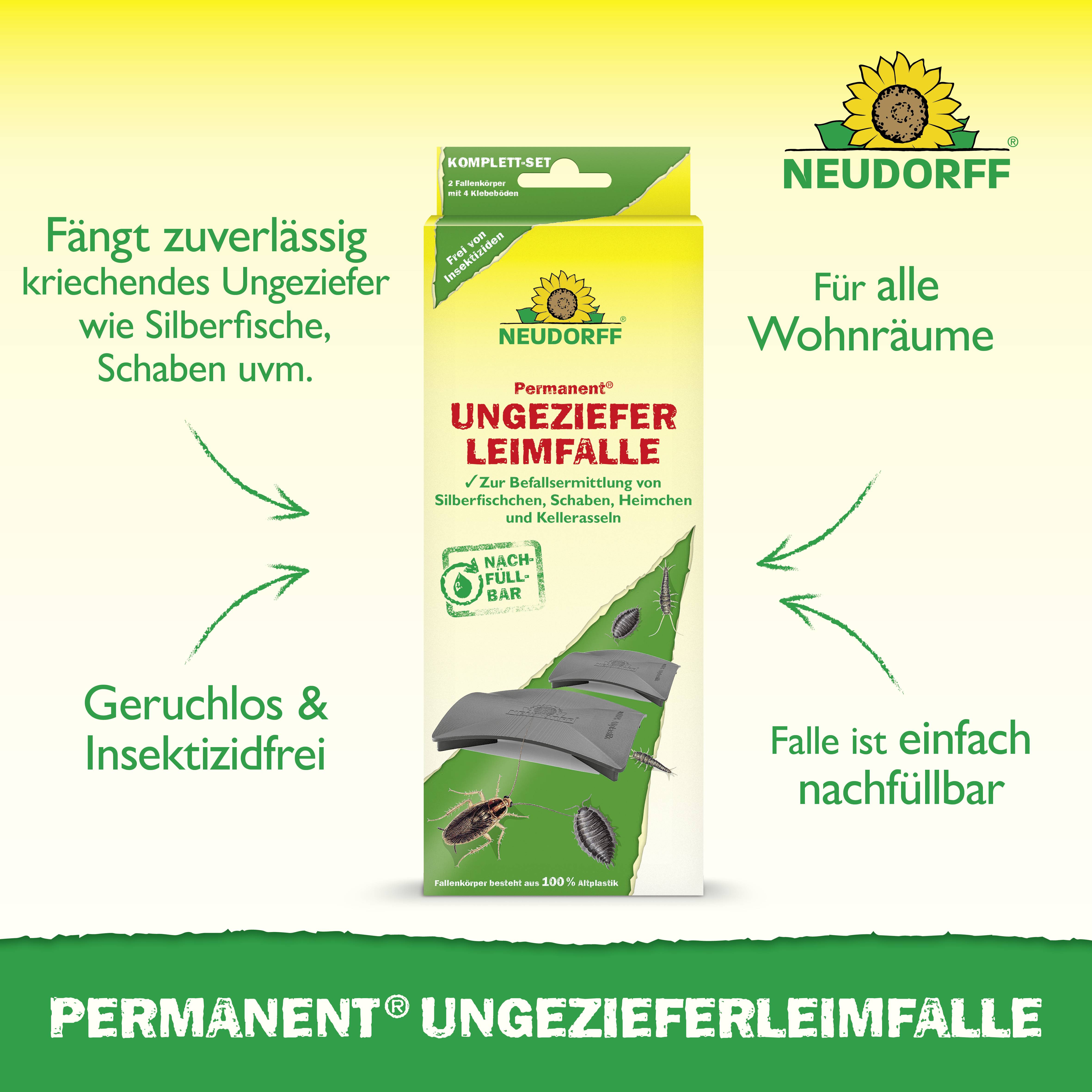 Neudorff 04003 Permanent Ungezieferleimfalle 1St.