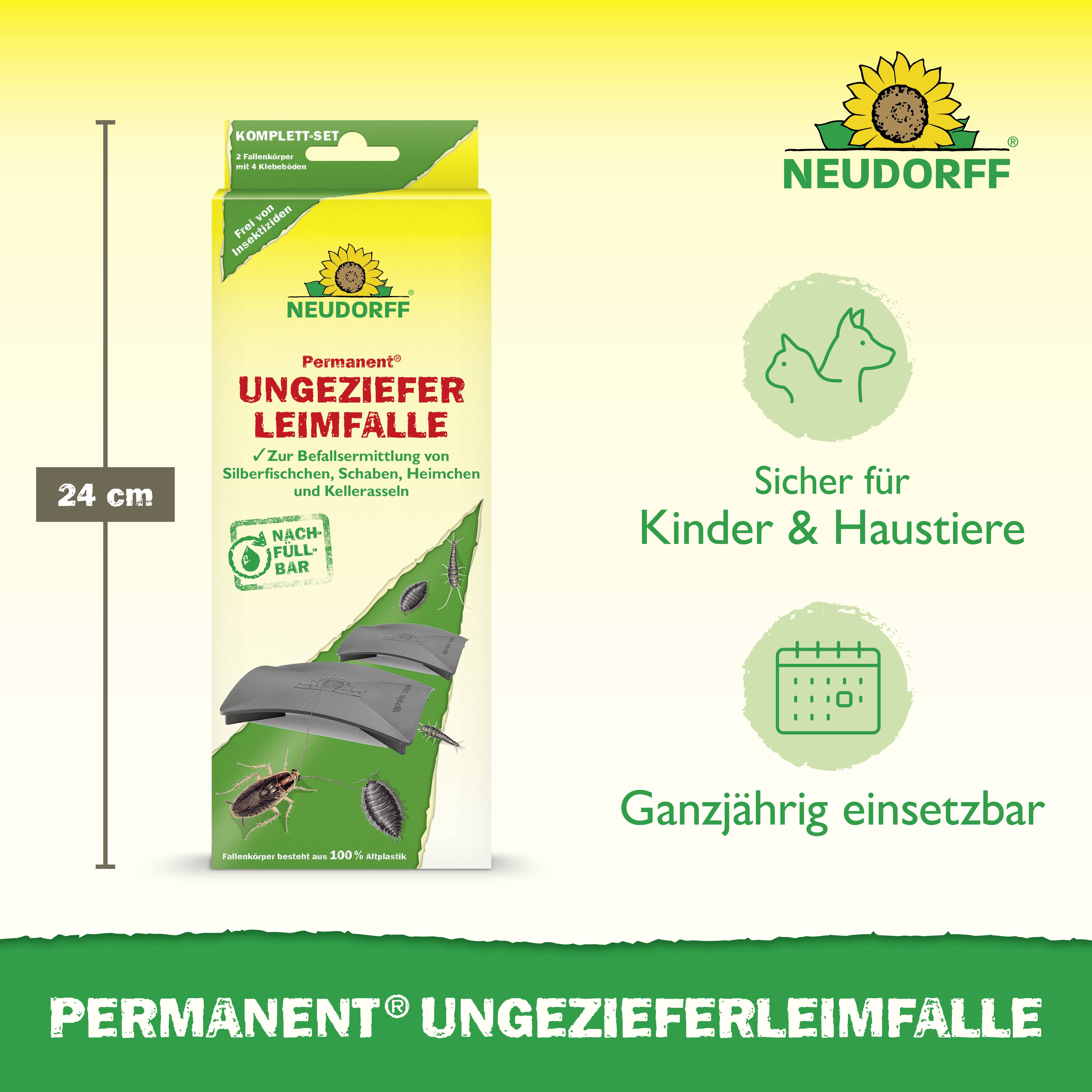 Neudorff 04003 Permanent Ungezieferleimfalle 1St.