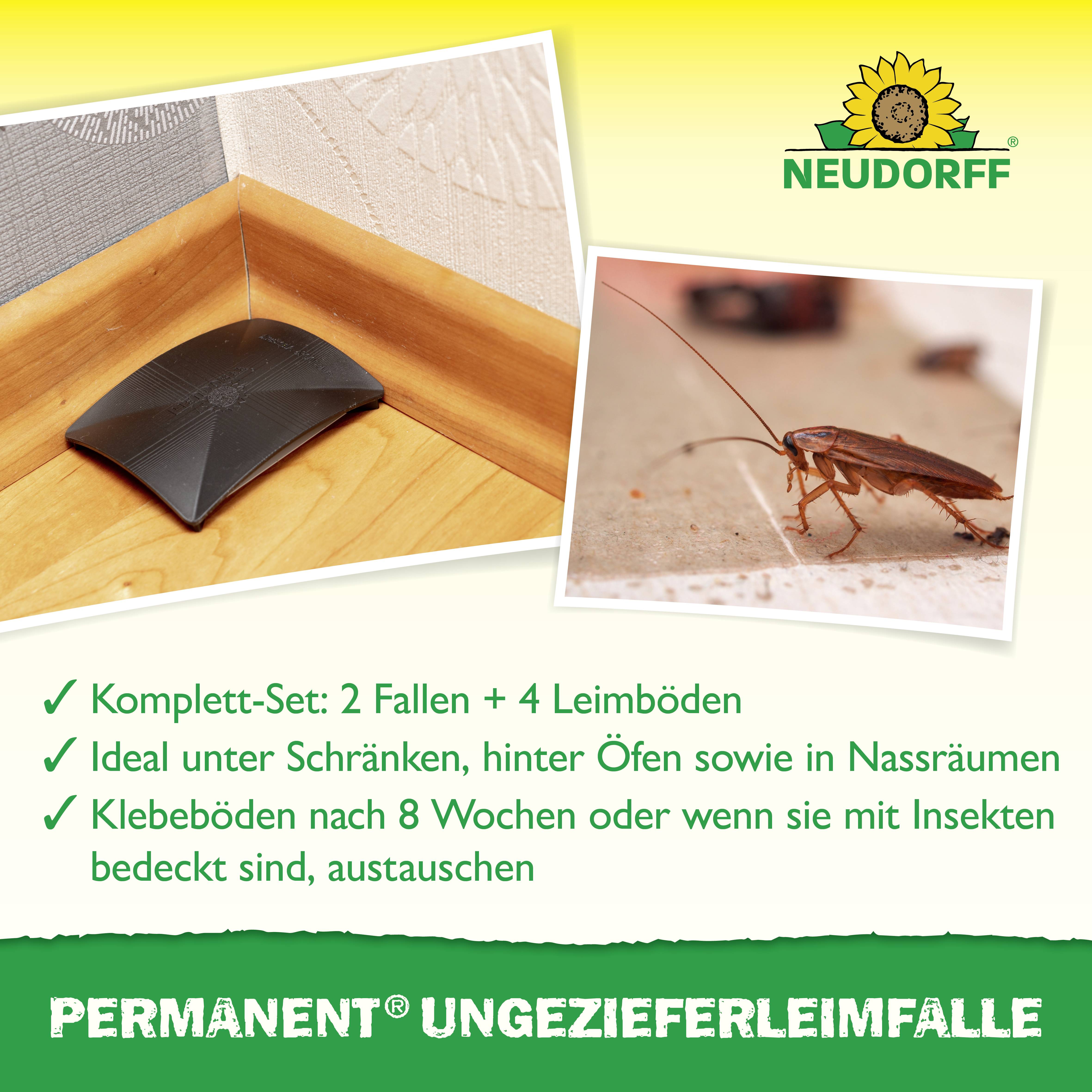 Neudorff 04003 Permanent Ungezieferleimfalle 1St.
