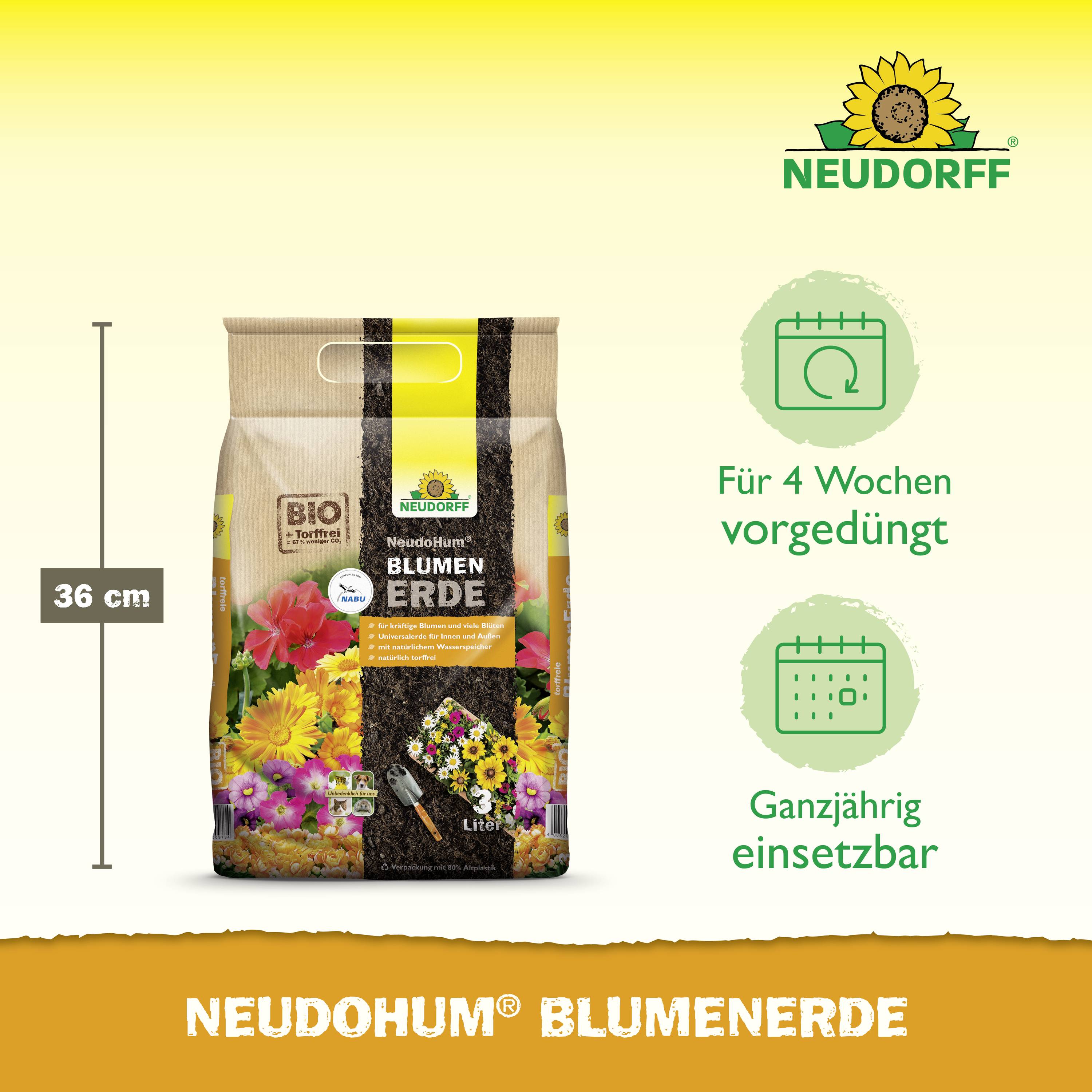 Neudorff 00973 NeudoHum Blumenerde 1 l