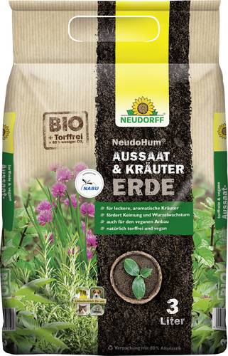 Neudorff 00975 NeudoHum Aussaat- & Kräutererde 3l