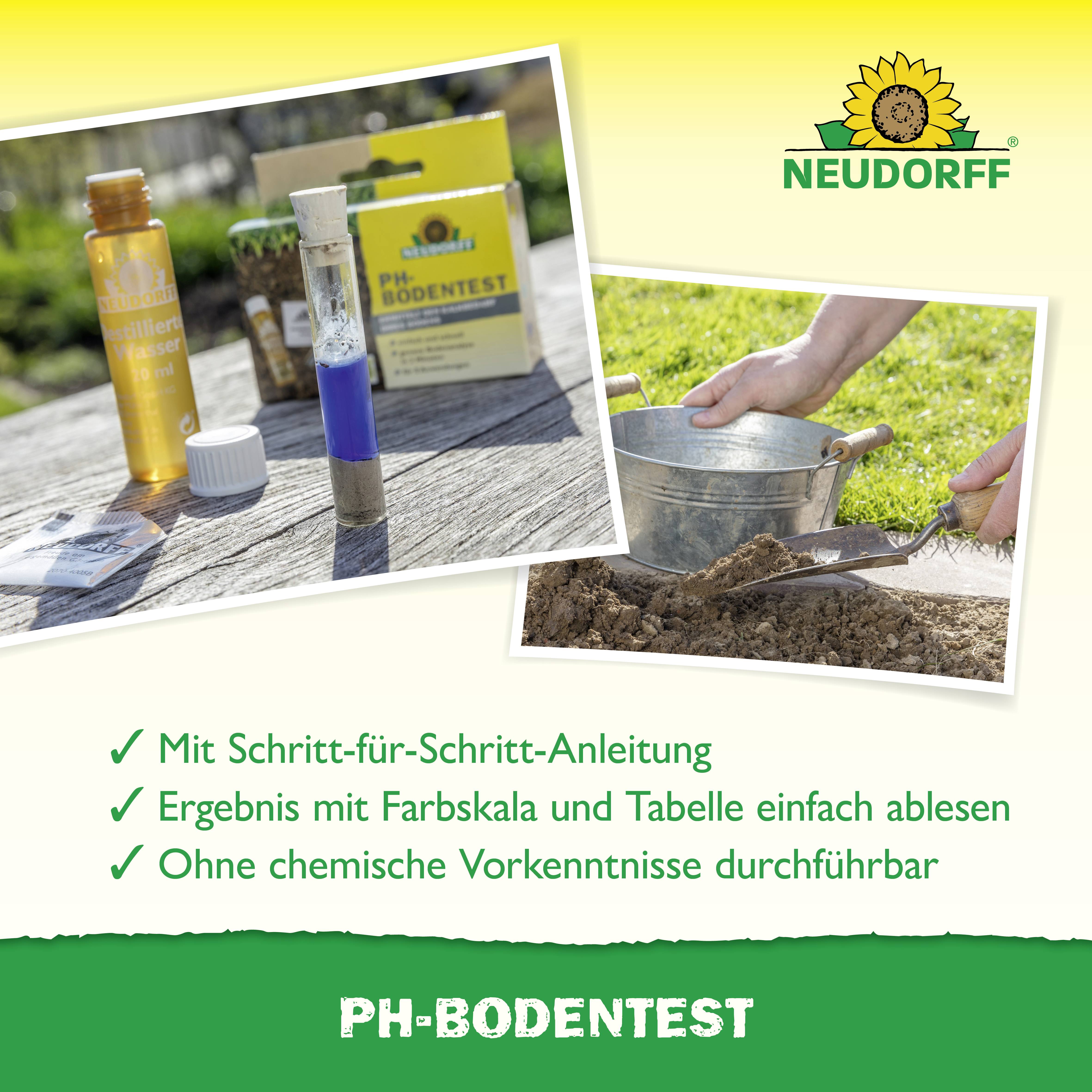 Neudorff 04005 pH Bodentest 1St.