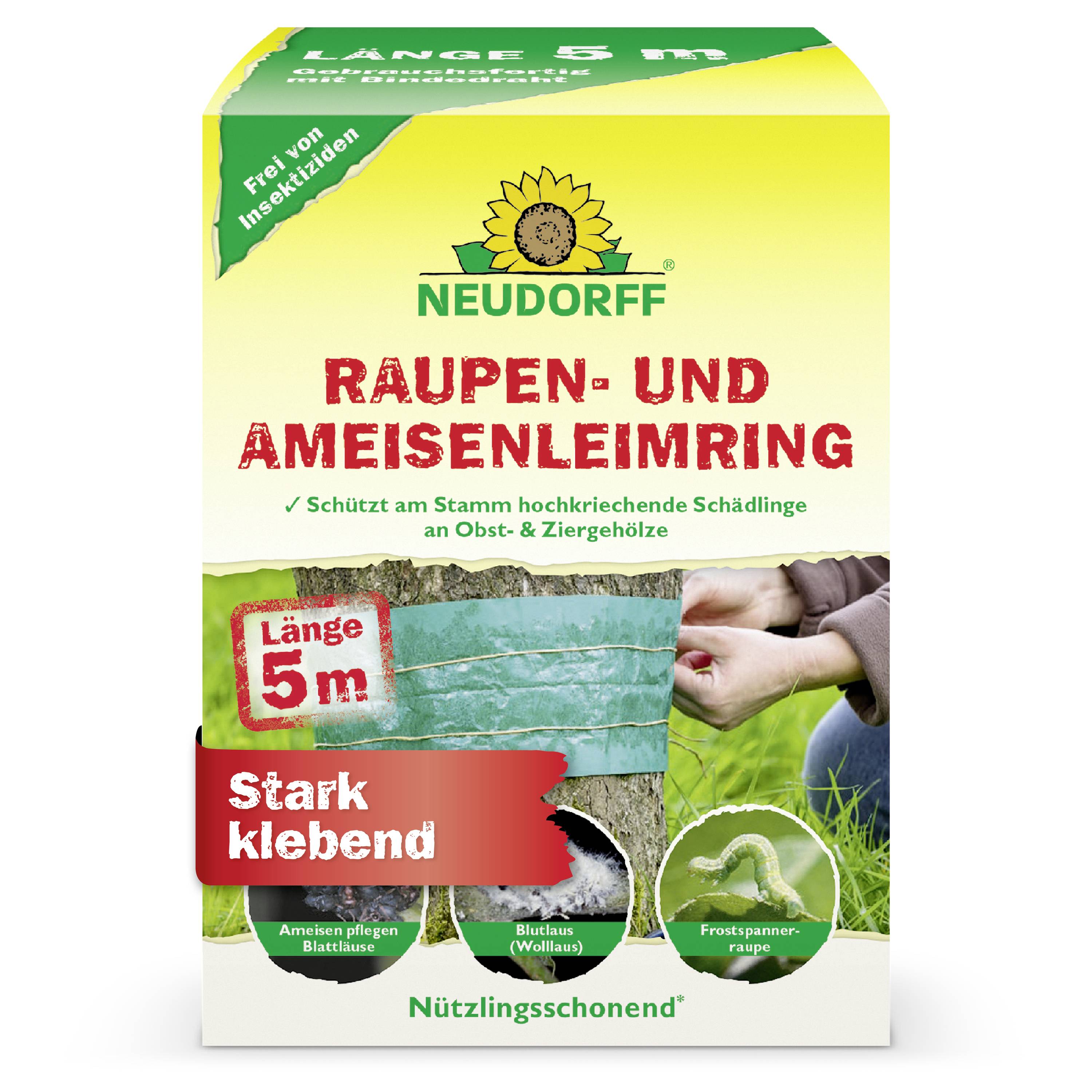 Neudorff 00328 Raupen- und AmeisenLeimring 5m