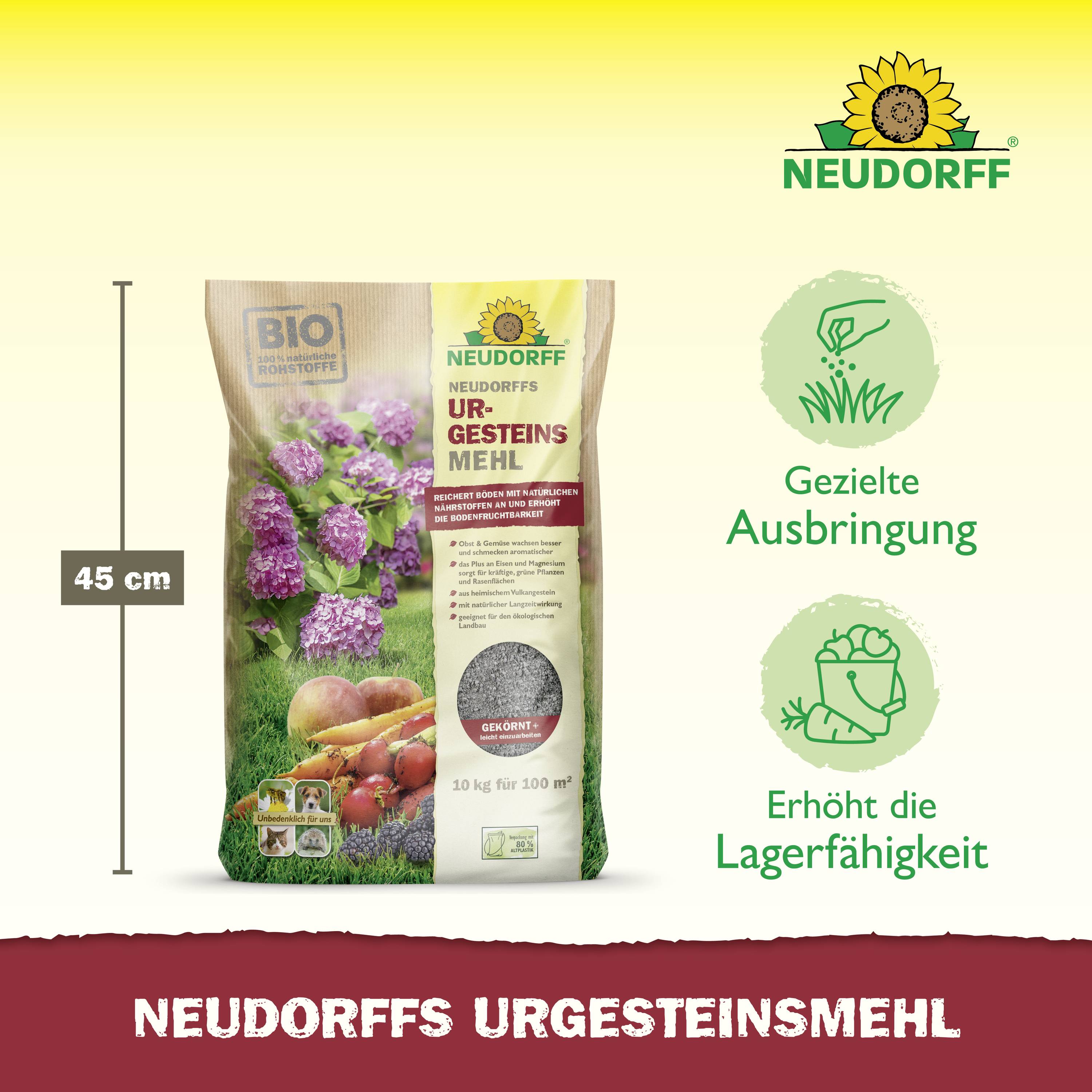 Neudorff 00151 Neudorffs UrgesteinsMehl 10kg