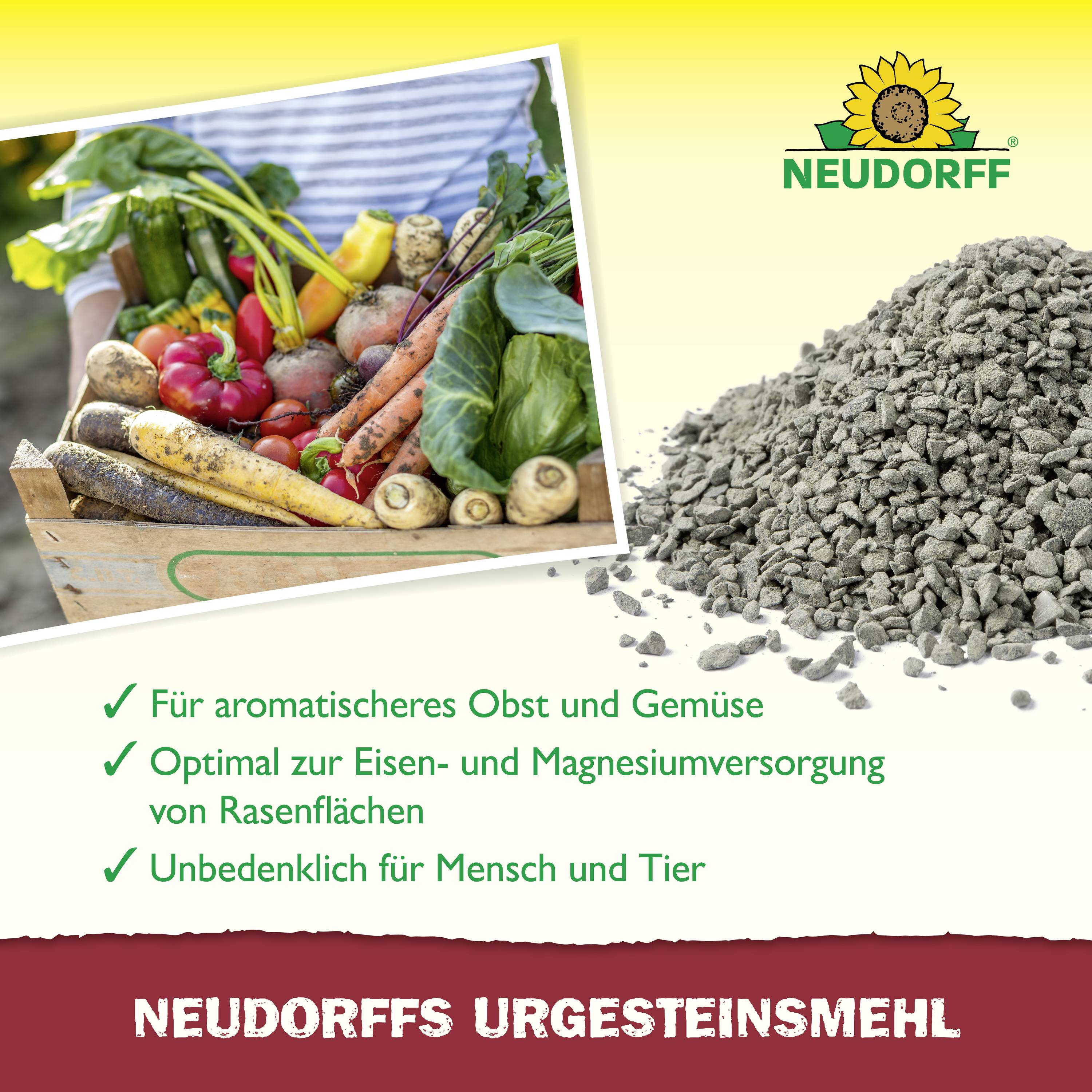 Neudorff 00151 Neudorffs UrgesteinsMehl 10kg