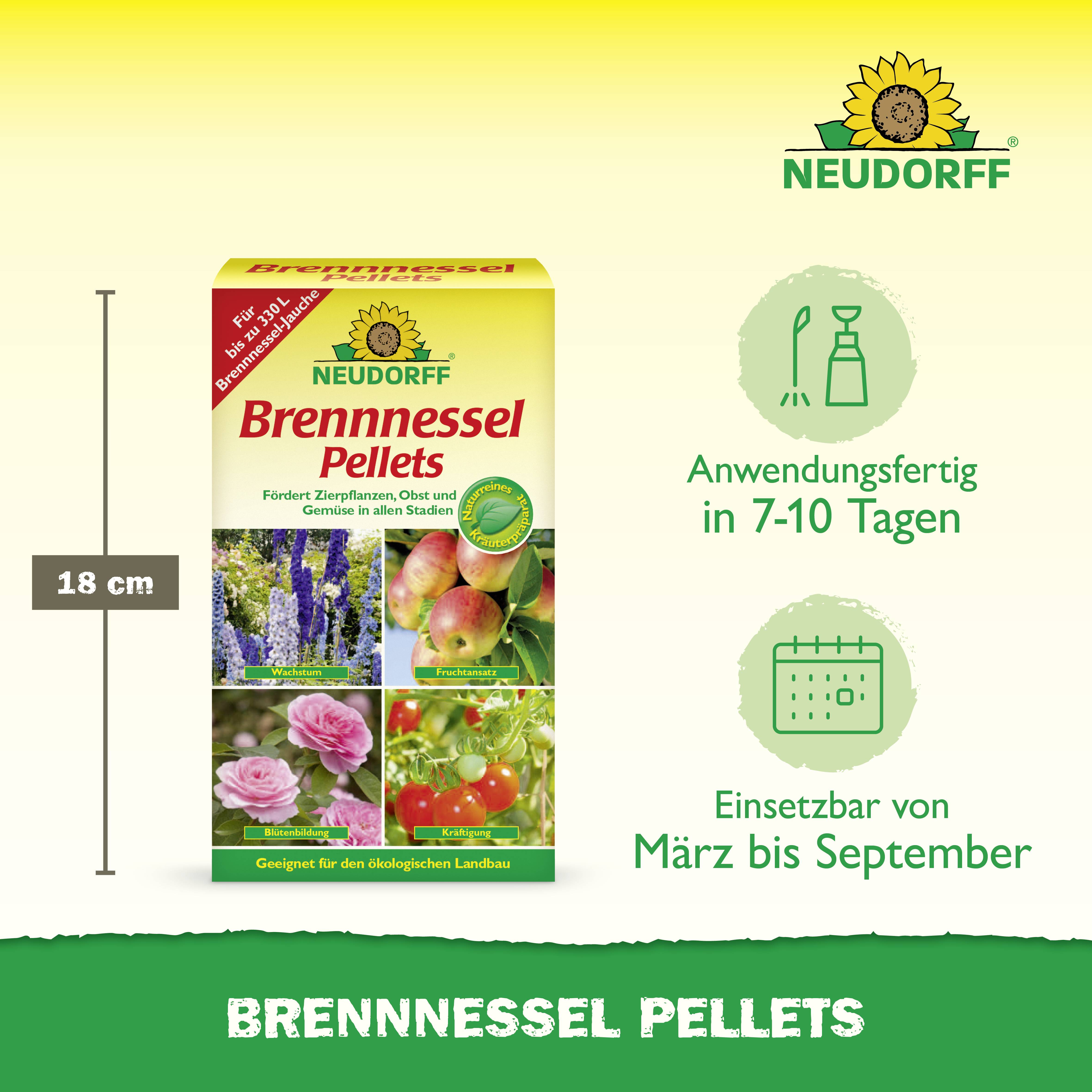 Neudorff 00268 Brennessel Pellets 500g