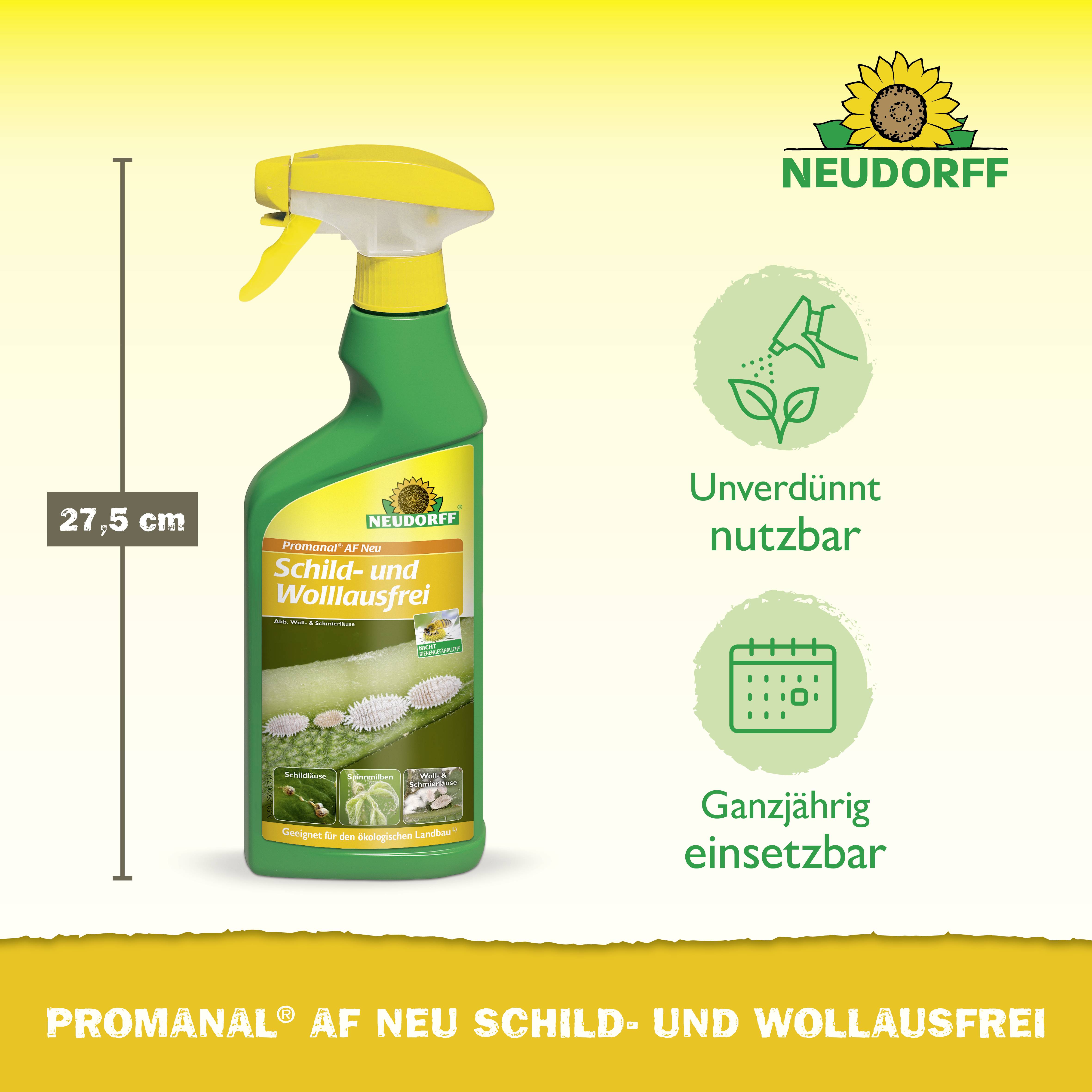 Neudorff 00330 Promanal Schild- und Wollausfrei 500ml
