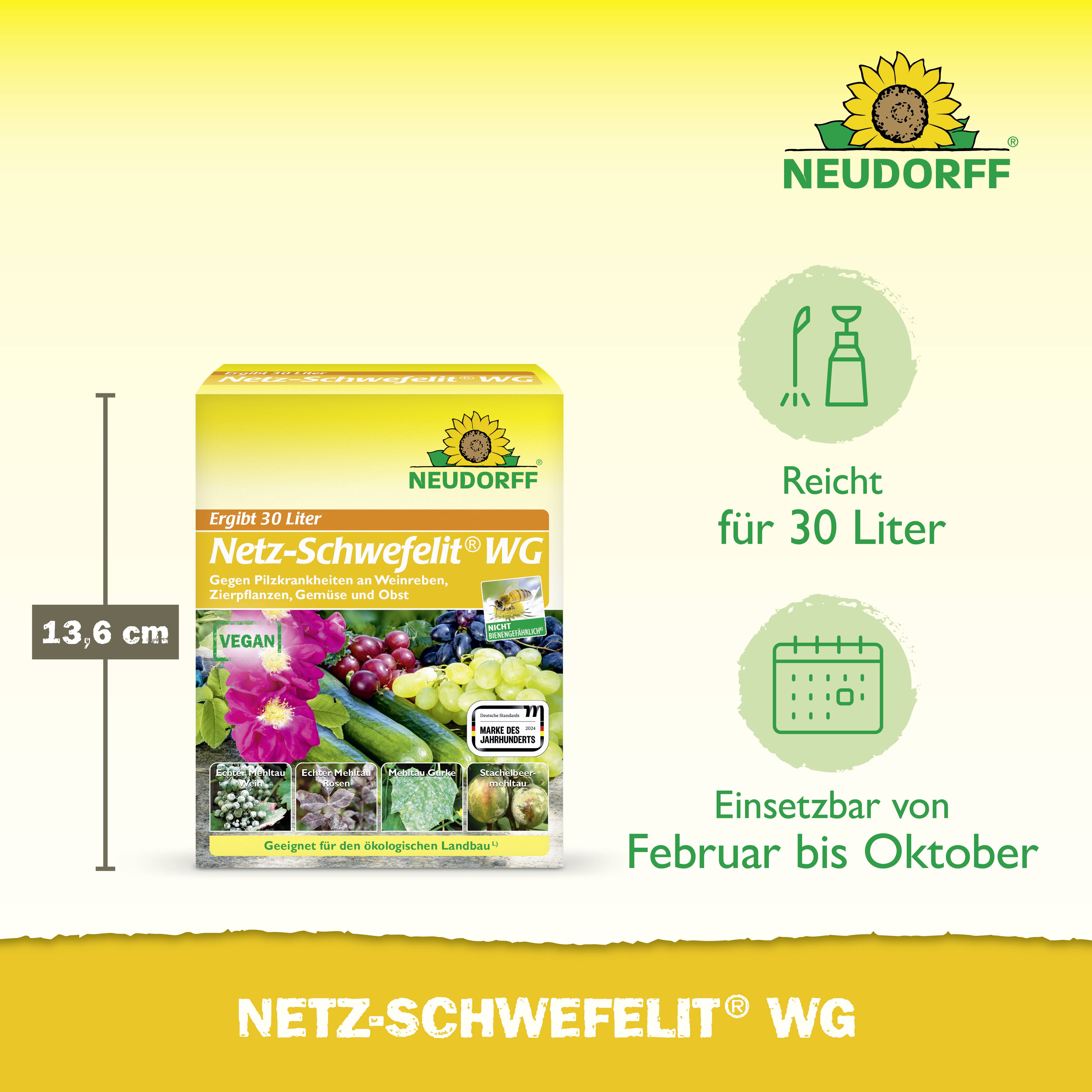 Neudorff 00868 Netz- Schwefelit WG 75g