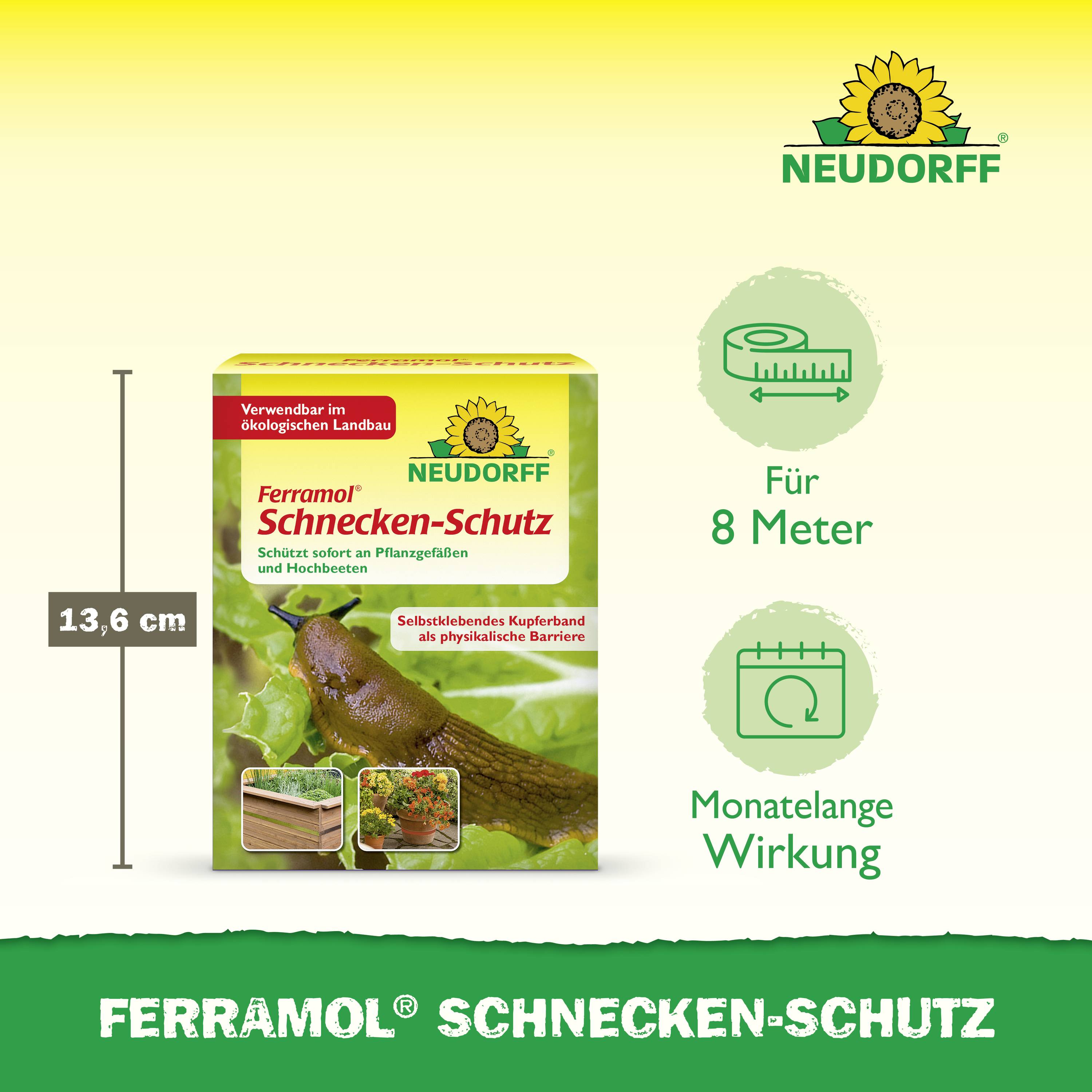 Neudorff Ferramol Schnecken-Schutz Funktionsart Abschreckung 1St.
