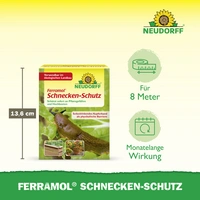 Neudorff Ferramol Schneckenabwehr Funktionsart Abschreckung 1St. Neudorff Ferramol Schneckenabwehr Funktionsart Abschreckung 1St.
