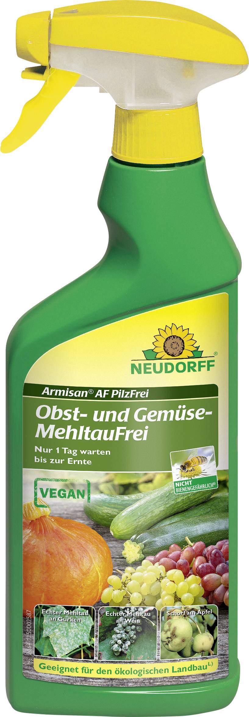 Neudorff 01297 Armisan AF PilzFrei Obst- und GemüseMehltauFrei 500ml