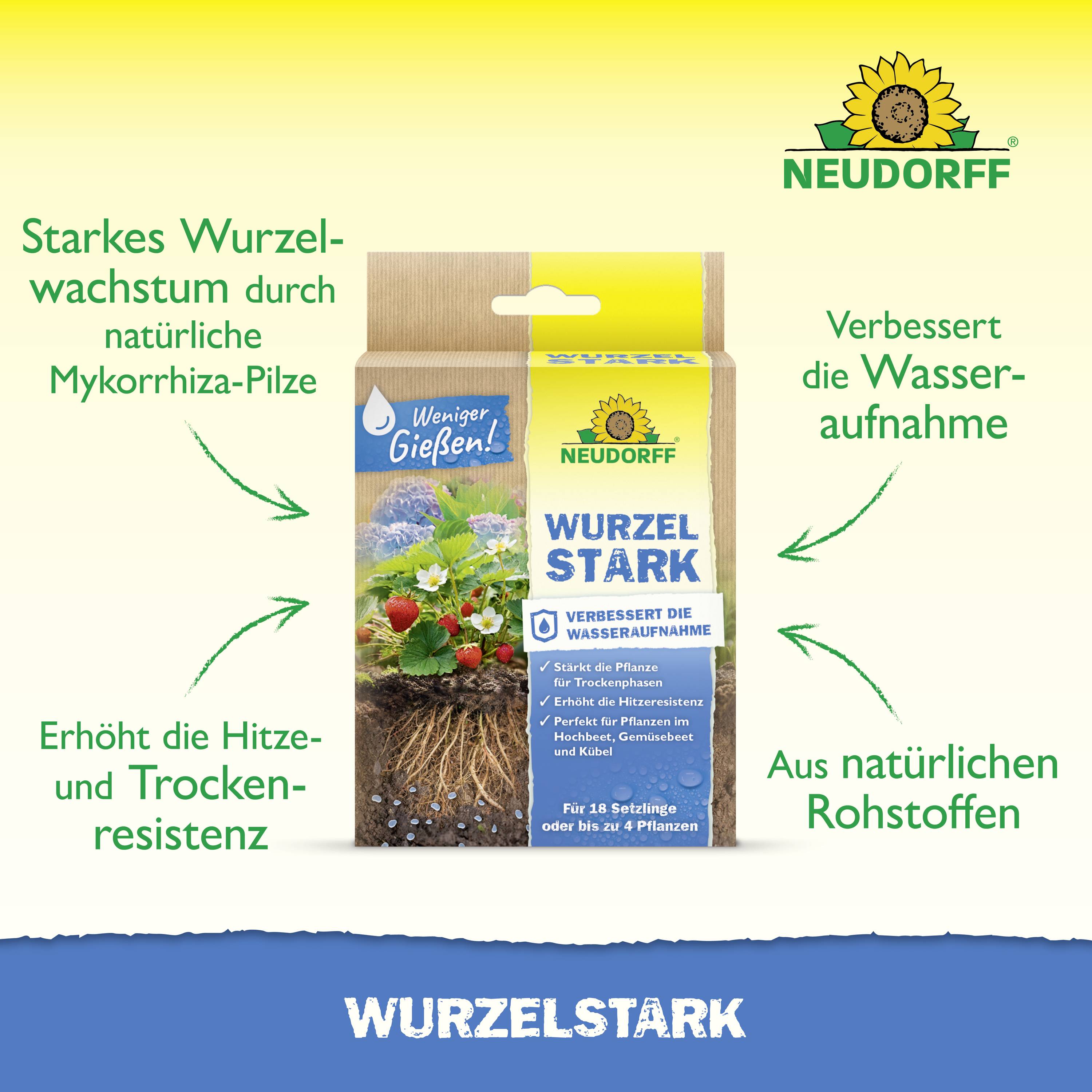 Neudorff 01398 Wurzelstark 36g