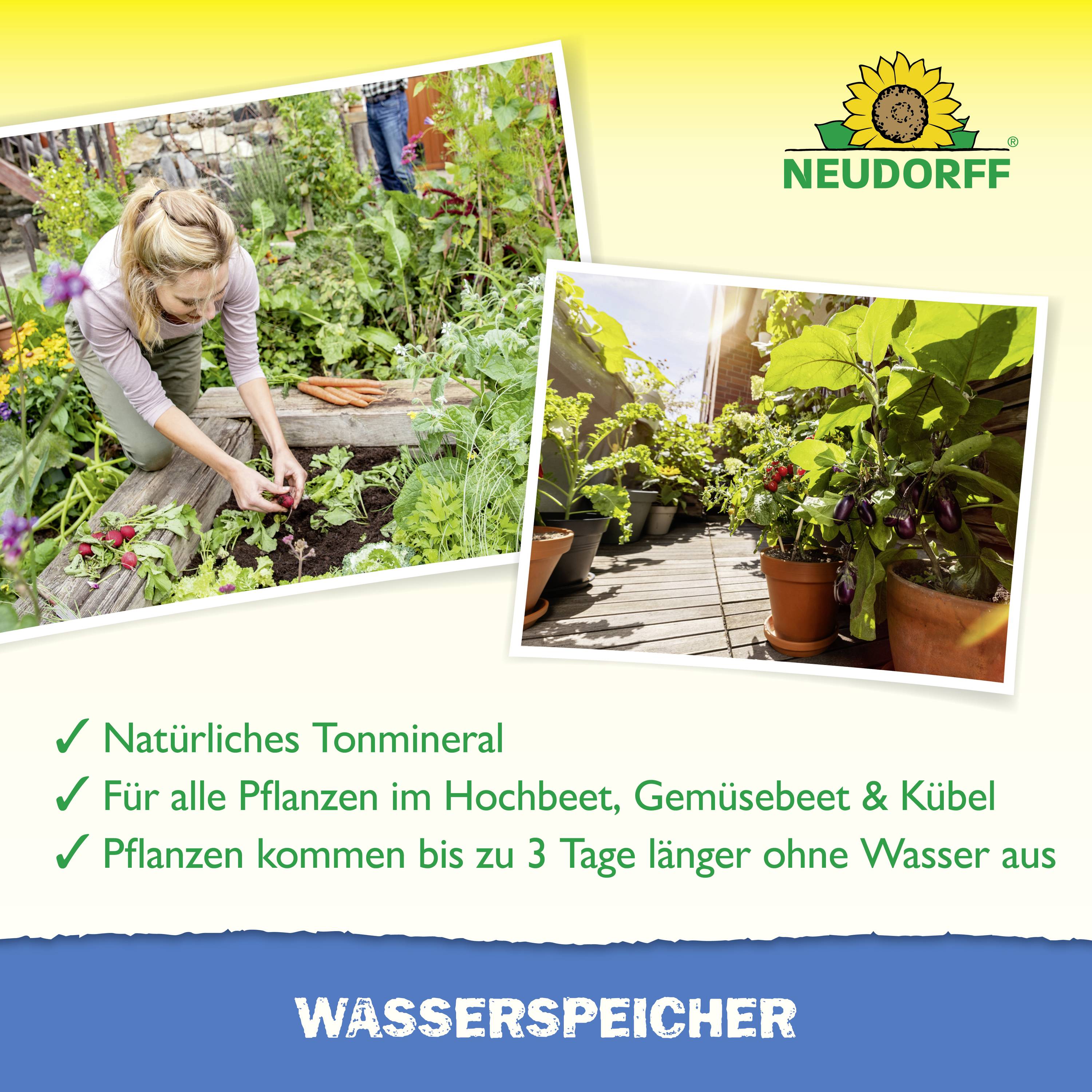 Neudorff 01399 Wasserspeicher 2.5kg