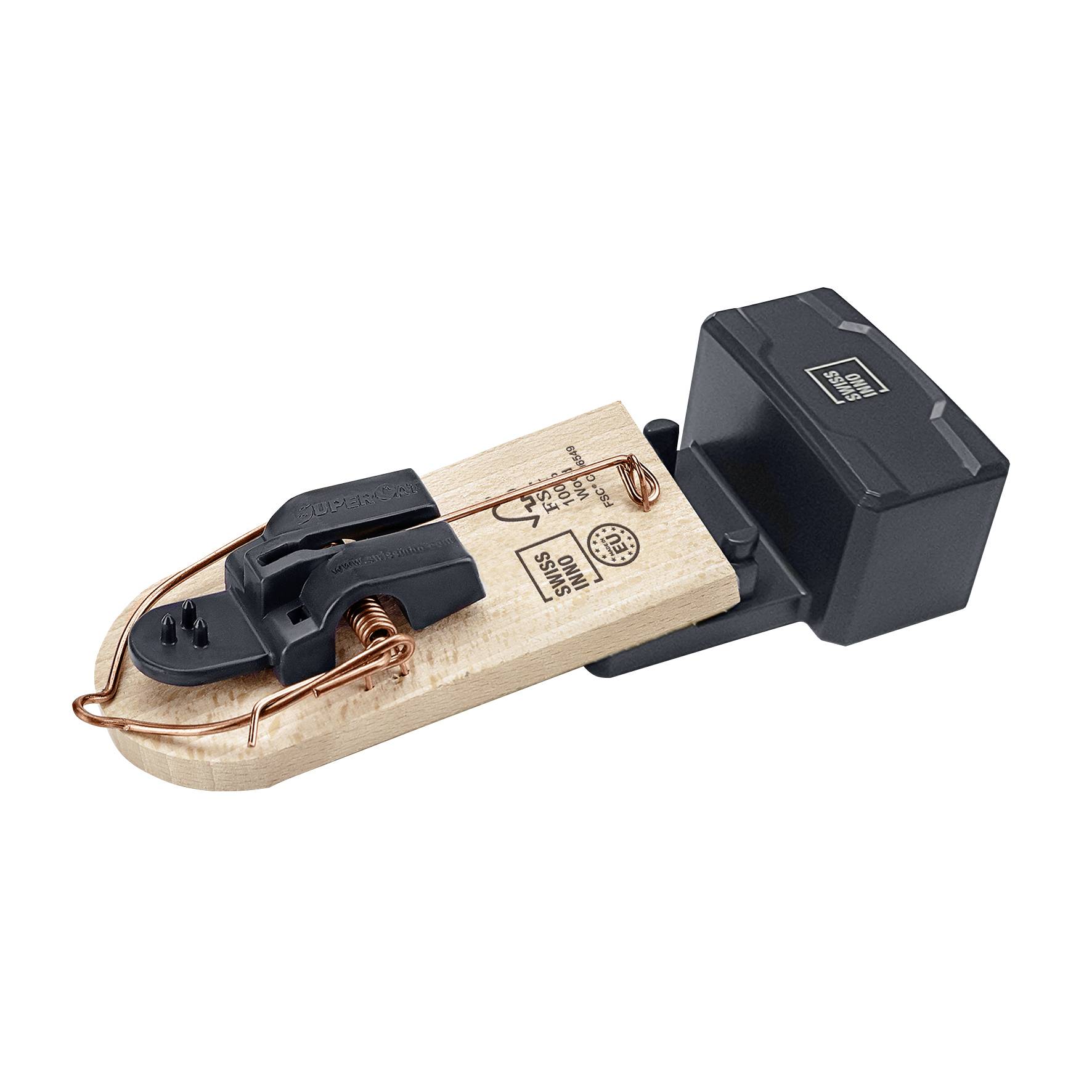 Swissinno Fangmelder Connect SuperCat Mausefalle Funktionsart Lockstoff 1St.