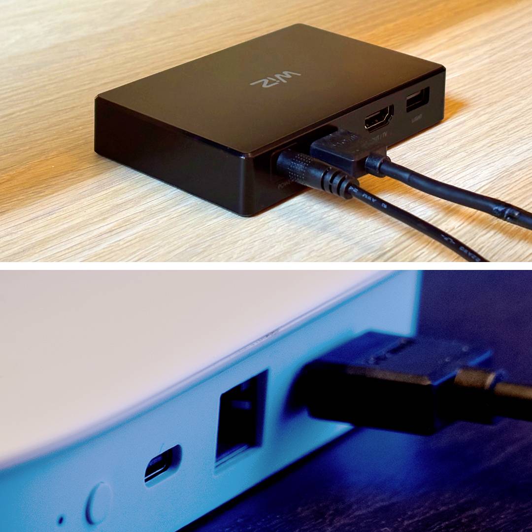 WiZ Sync box starter kit 55"-65" EU 8720169078604 LED-Streifen-Set 240V 260cm 1St.