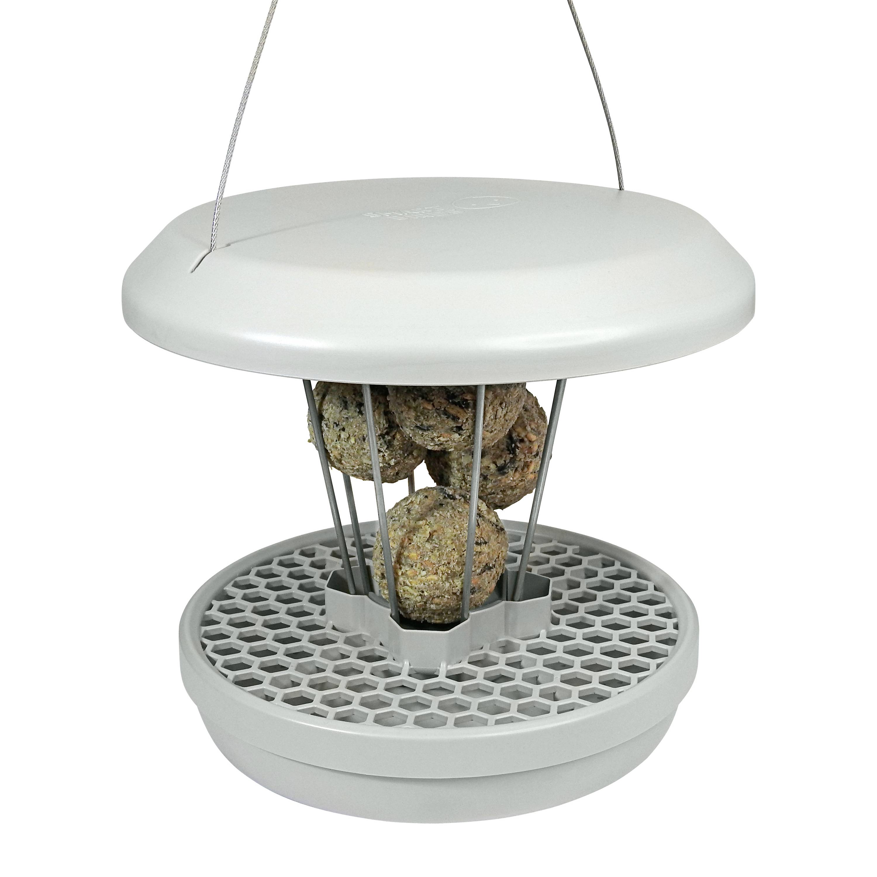 Swissinno Futtersilo Lucerne Hellgrau für Maisenknödel 700g Vogel Hellgrau 1 St. 1 821 001