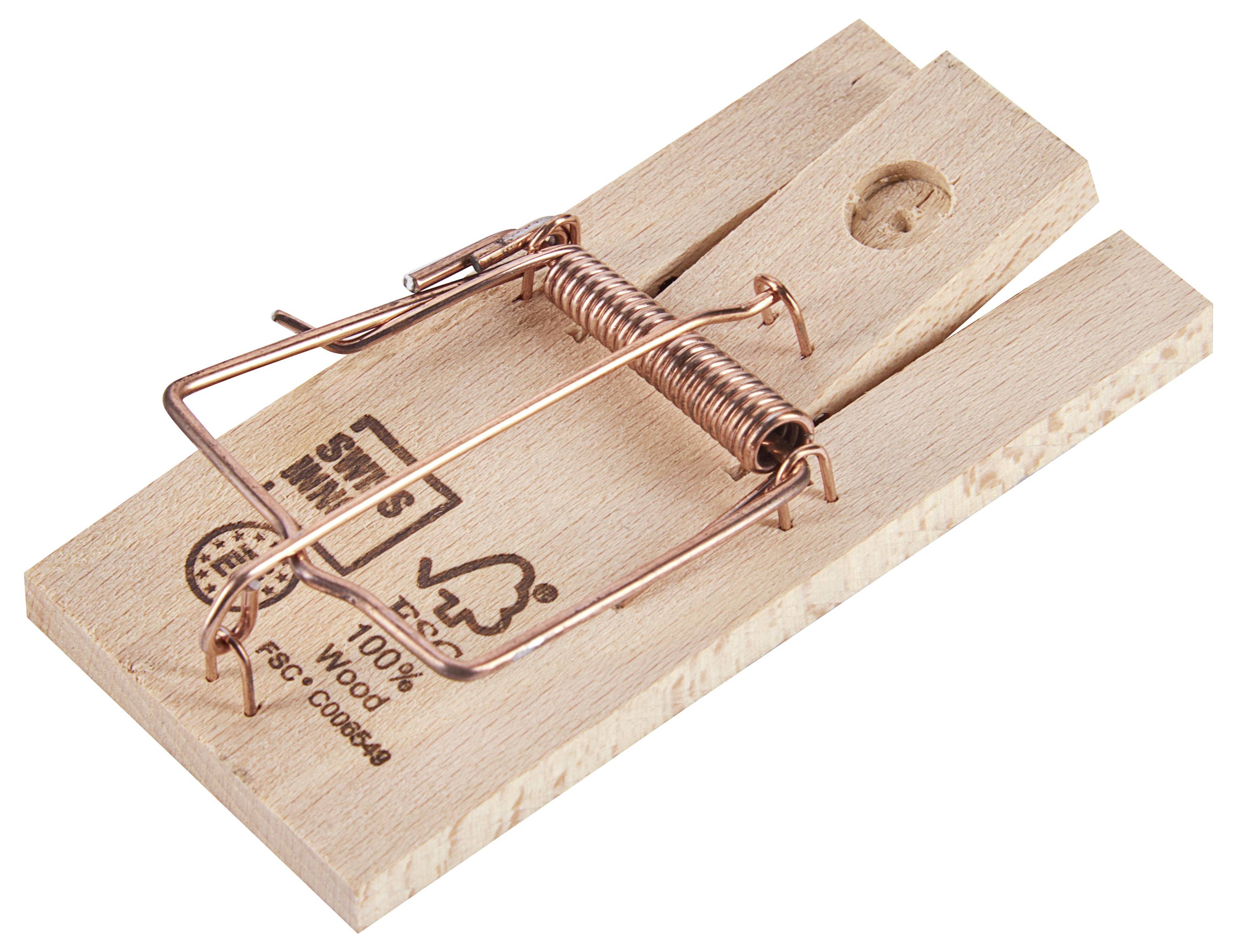 Swissinno Holz-Classic, 2er Pack Mausefalle 2St.