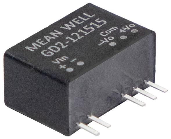 MEAN WELL GD2-121503 DC/DC-Wandler 15V 5W Inhalt 1St.