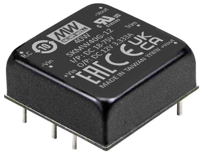 MEAN WELL SKMW40G-05 DC/DC-Wandler 5.5V 40W Anzahl Ausgänge: 1 x Inhalt 1St.