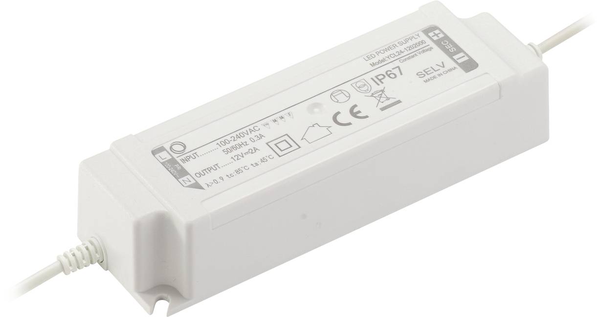 YingJiao YCL24-2401000 LED-Treiber 24W 1A 24V 1St.