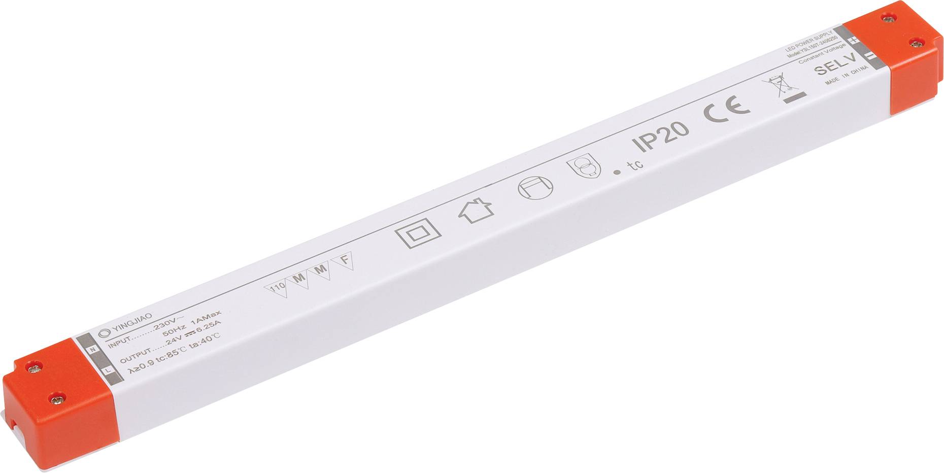 YingJiao YSL150T-24008330 LED-Treiber 200W 9.16A 24V 1St.