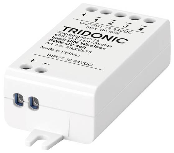 Tridonic basicDIM PWM CV 4ch Dimmer 1St.