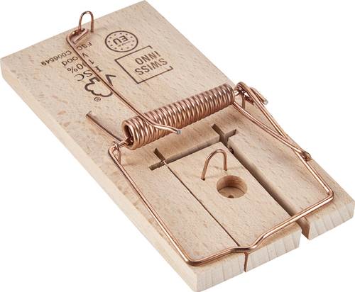 Swissinno Holz-Mausefalle Classic Mausefalle 1 St.
