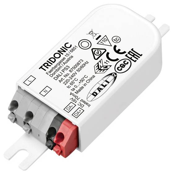 Tridonic DALI PS3 LED-Trafo 1.2W 0.07A 1St.